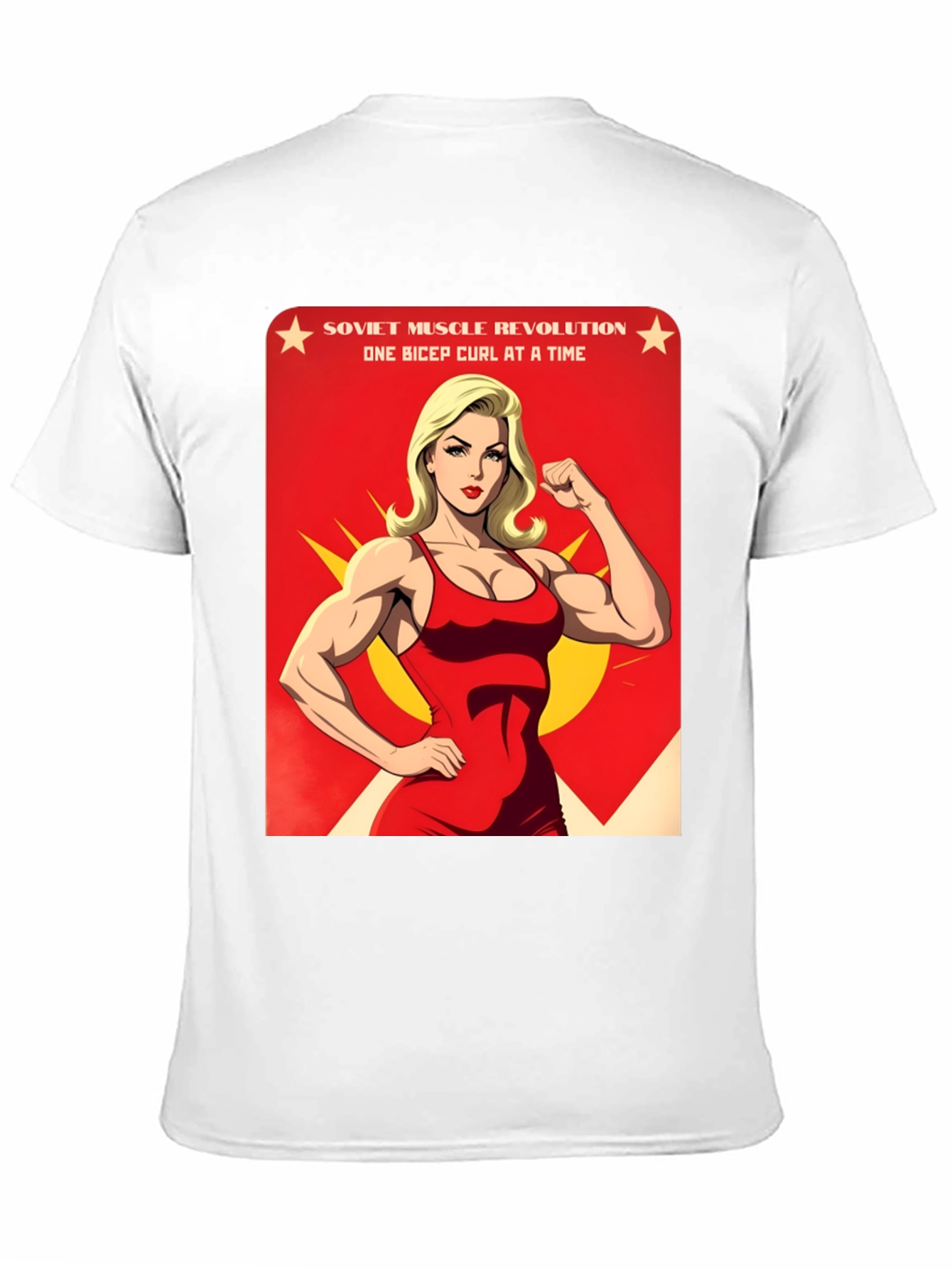 Soviet Muscle Revolution Graphic T-Shirt - 11