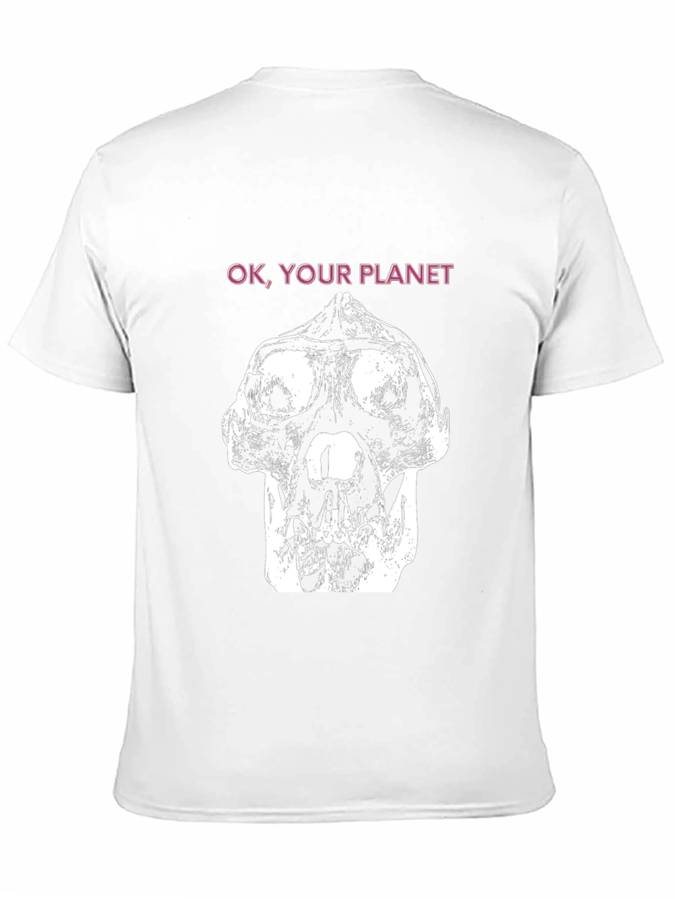 Black Ok, Your Planet Graphic Tee view 11