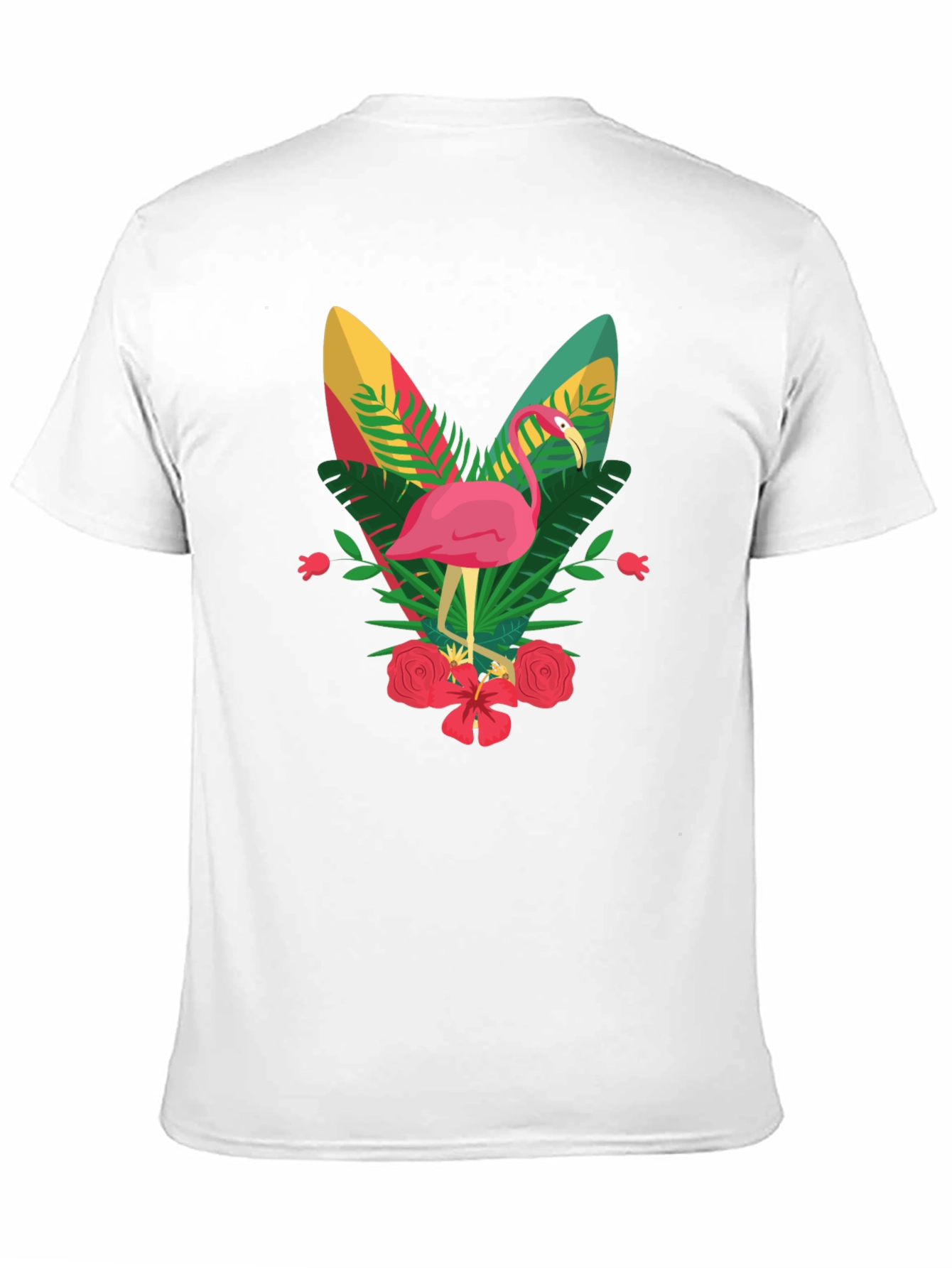 Black Flamingo Graphic Tee - Tropical Vibes view 11