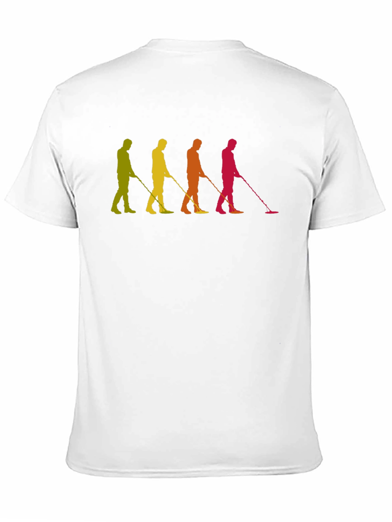 Black Metal Detecting Evolution T-Shirt Black view 11