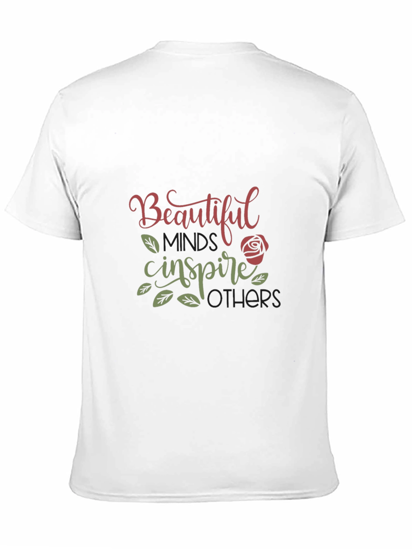 Black Beautiful Minds Inspire Others Graphic Tee view 11