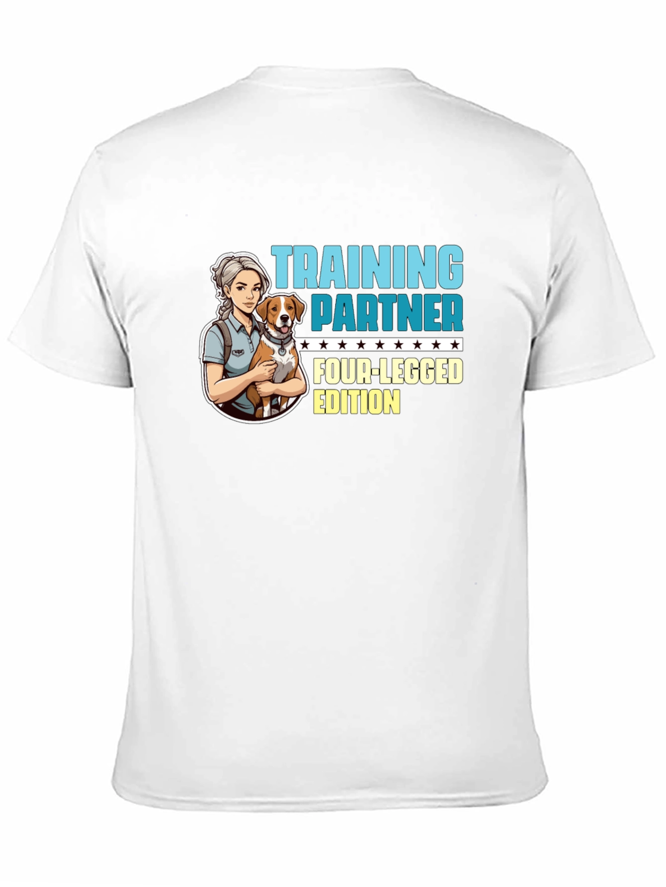 Black Training Partner Four-Legged Edition T-Shirt view 11