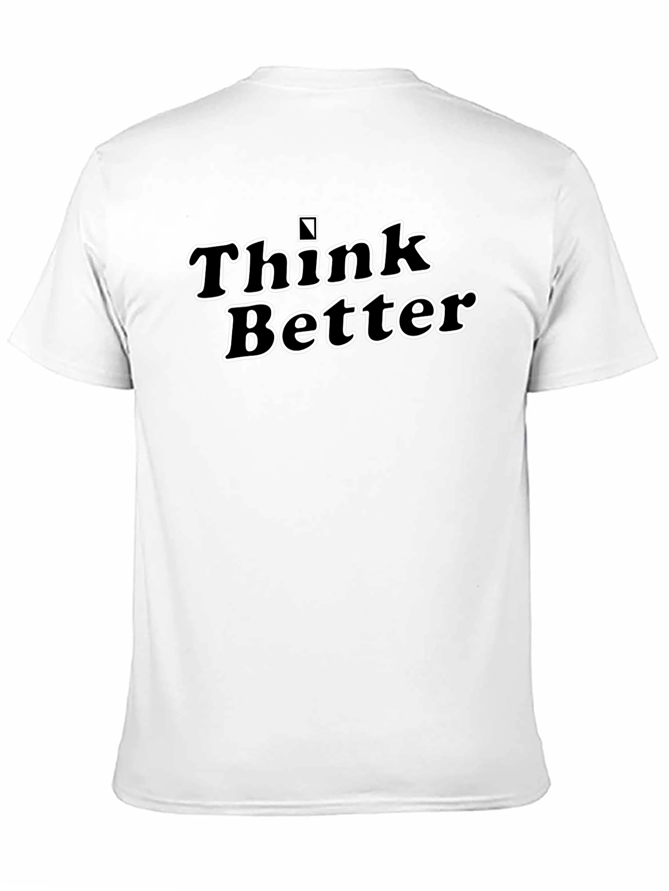 Black Think Better Black Graphic Tee view 11