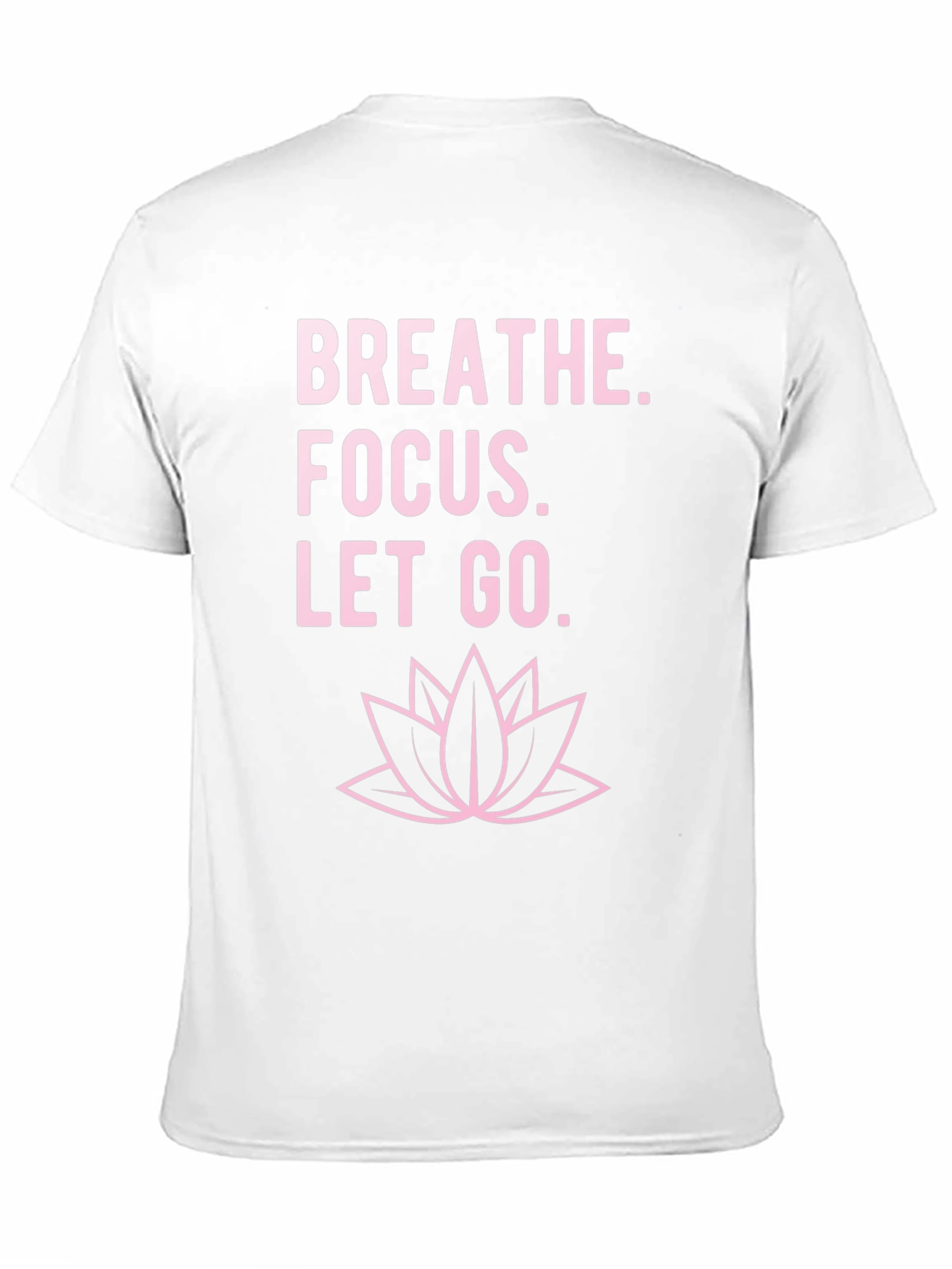 Black Breathe Focus Let Go T-Shirt - Black view 11