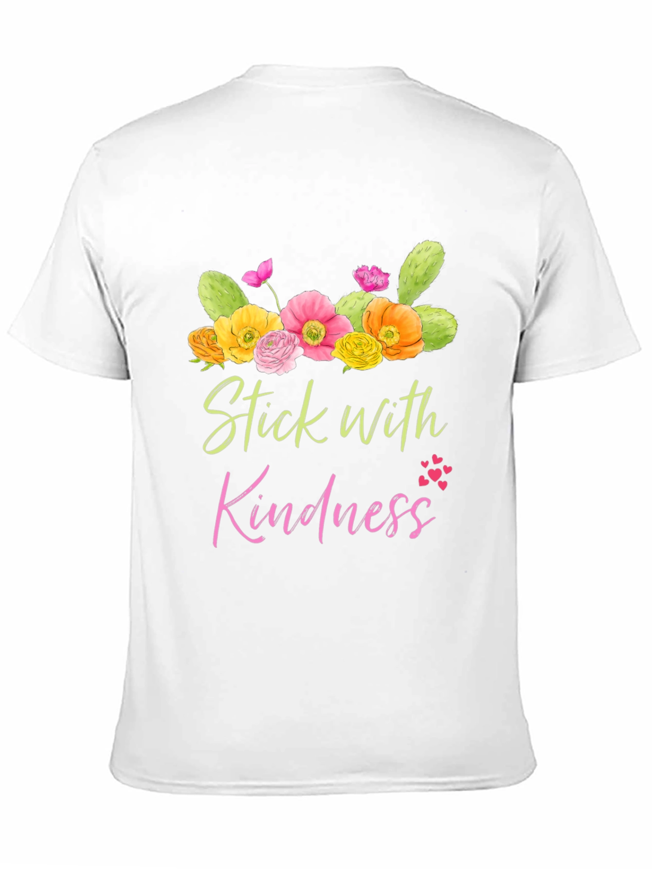 Black Stick with Kindness Graphic Tee view 11