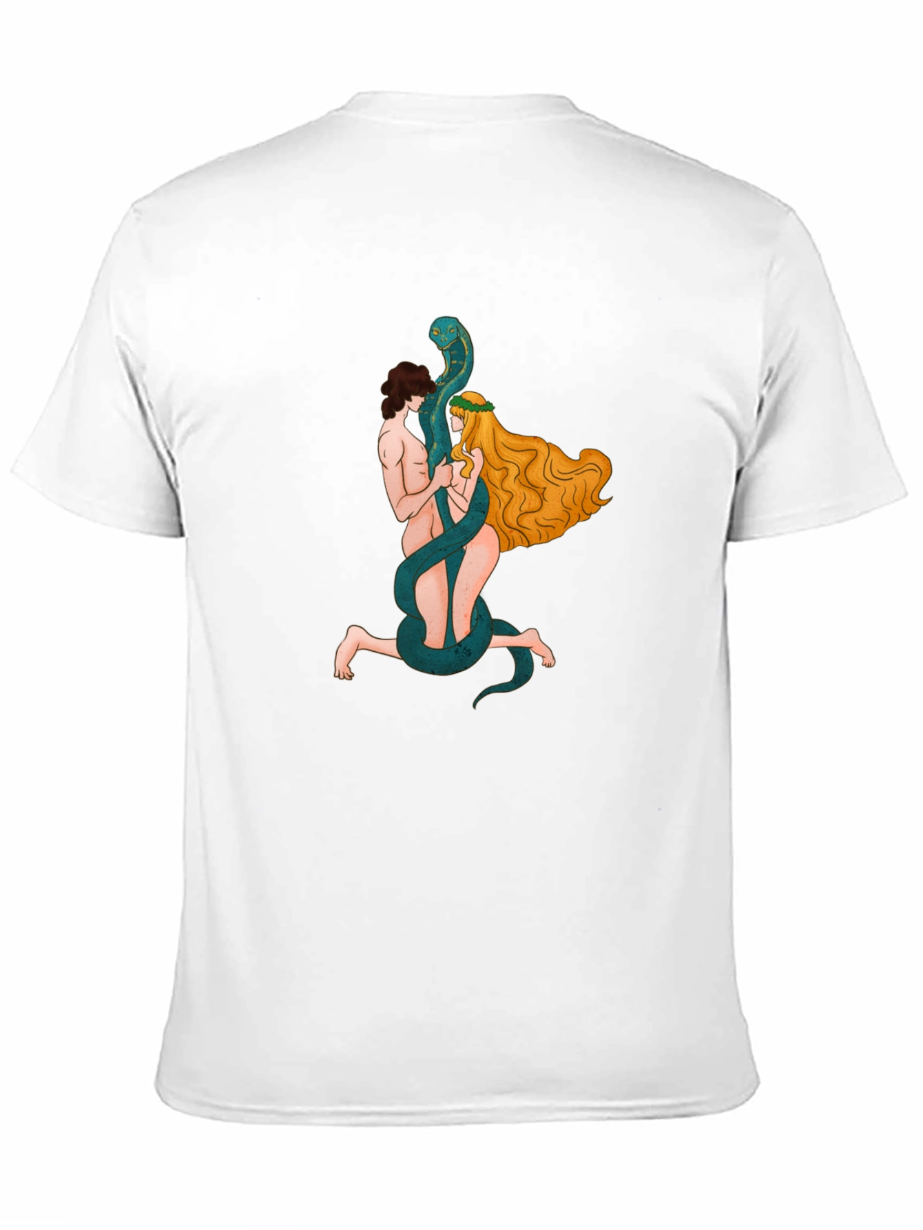 Black Adam and Eve Graphic Tee view 11