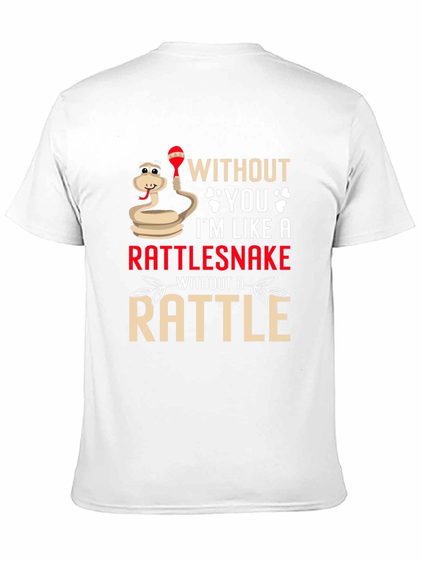 Black Rattlesnake Without A Rattle Funny T-Shirt view 11