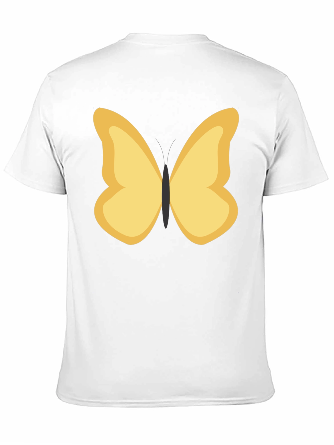 Black Butterfly Graphic Tee - Stylish Casual Wear view 11
