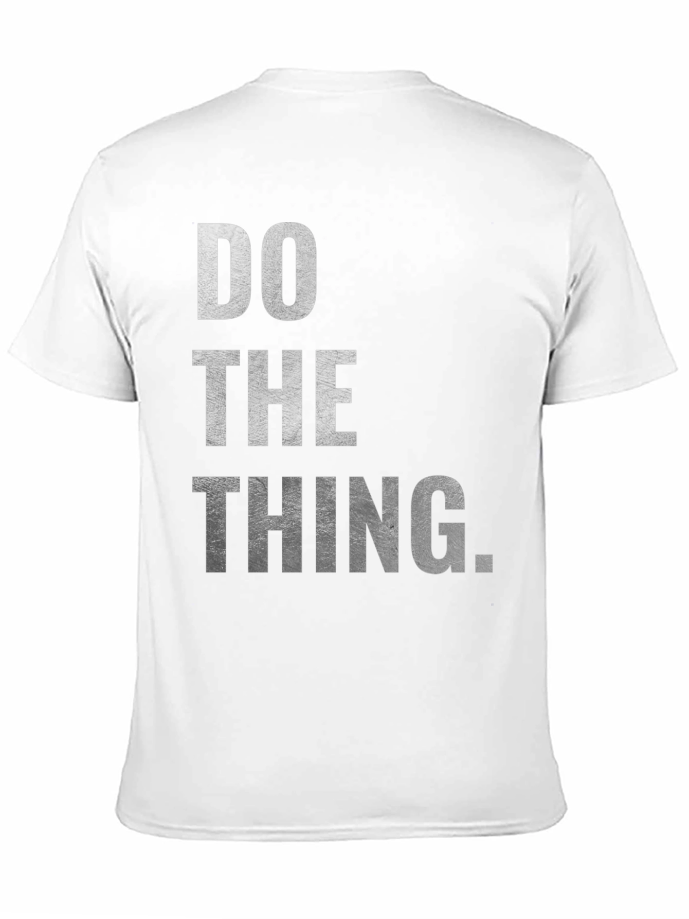 Black Do The Thing T-Shirt - Motivational Graphic Tee view 11