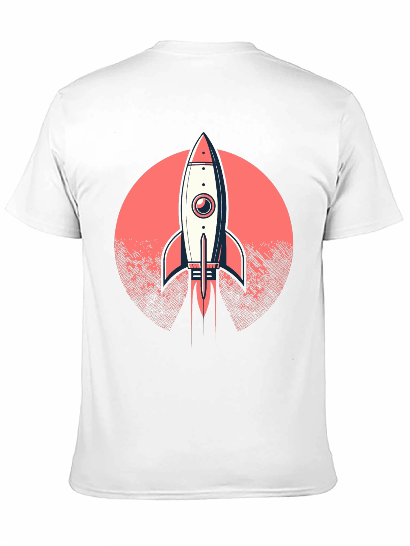 Black Rocket Launch Graphic T-Shirt - Black view 11