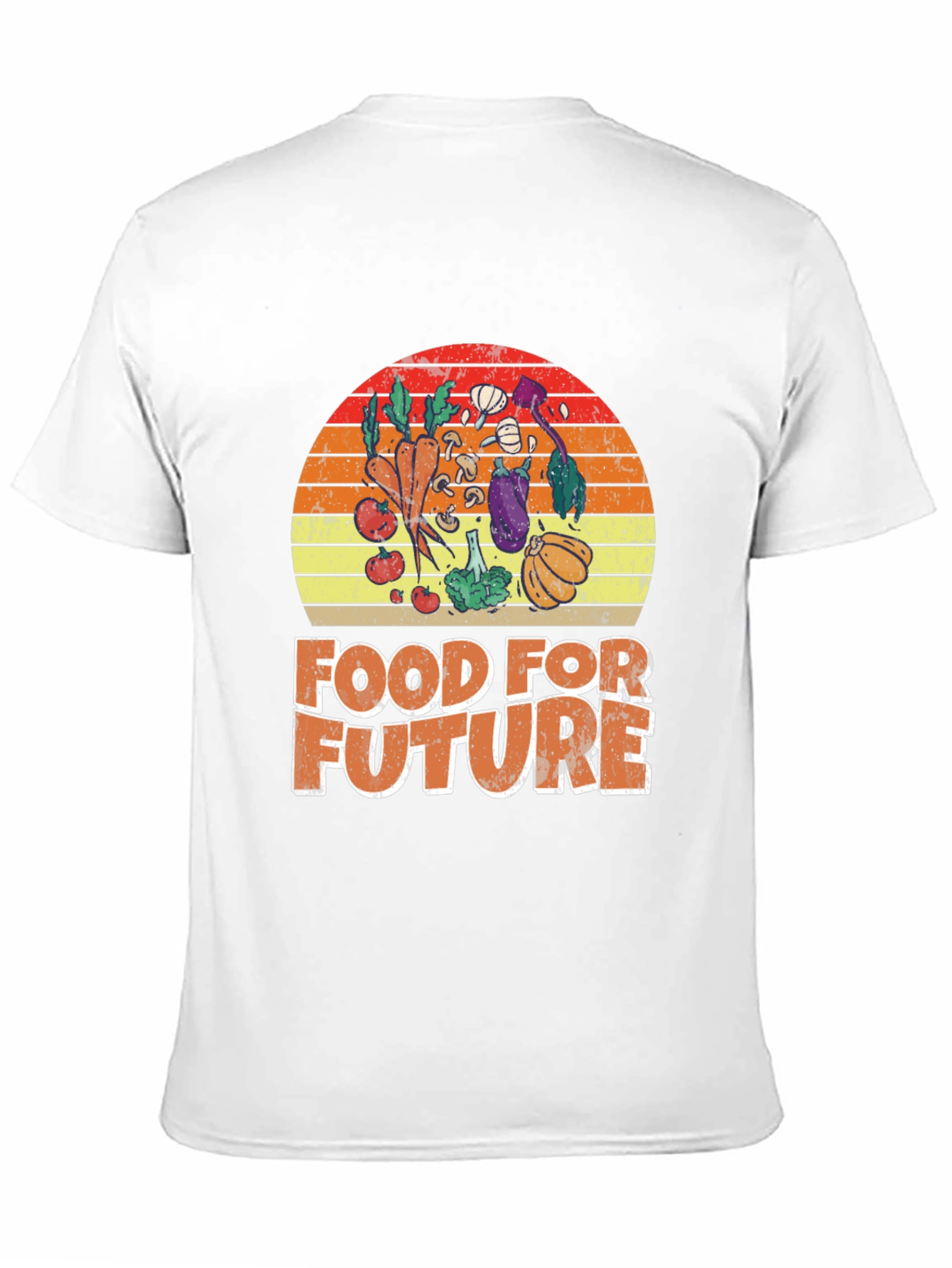 Black Food for Future Graphic T-Shirt view 11