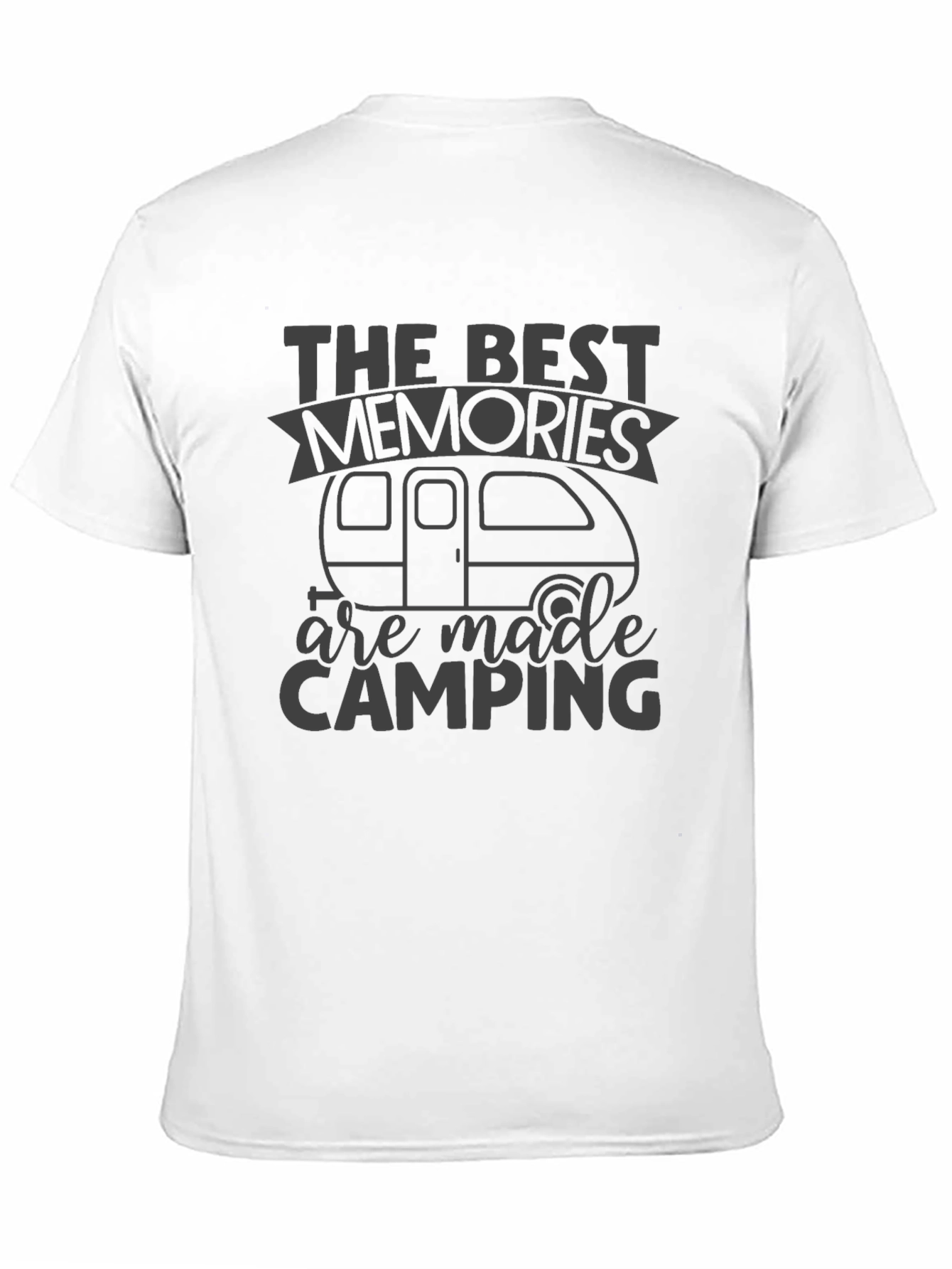 Black Camping Memories T-Shirt view 11