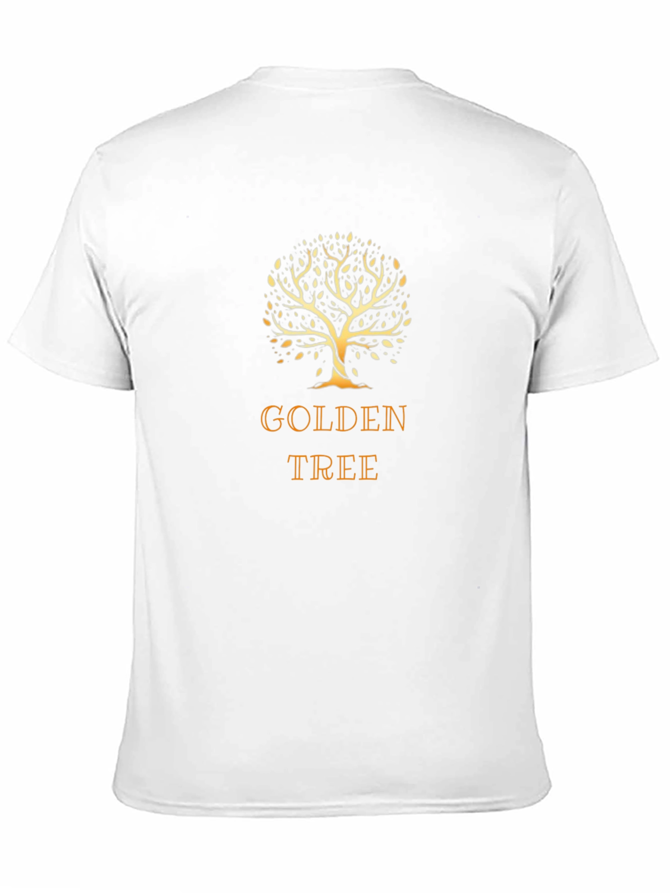 Black Golden Tree Graphic T-Shirt - Stylish Unisex Tee view 11