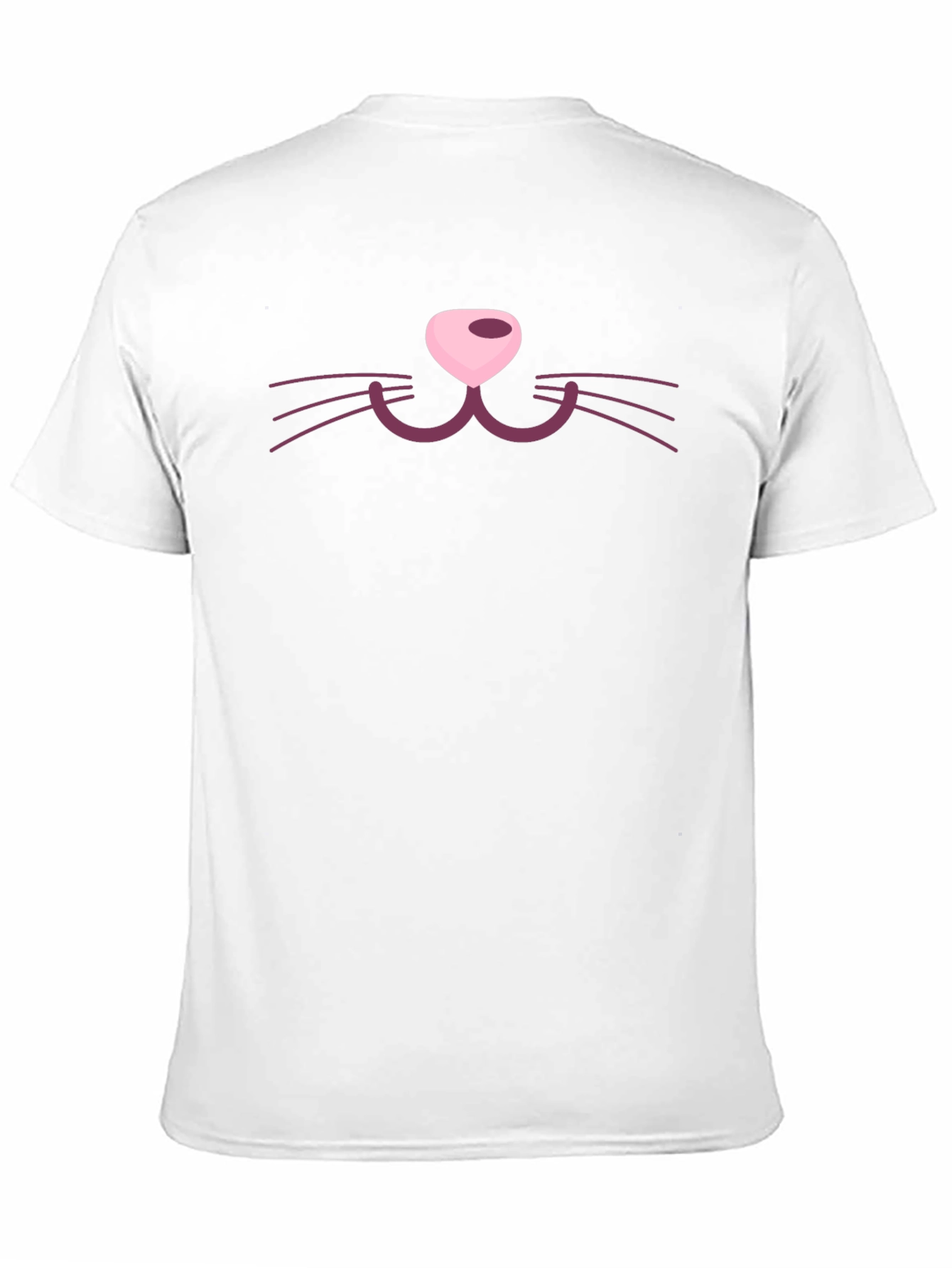 Black Cat Face Graphic Tee - Fun Novelty Shirt view 11