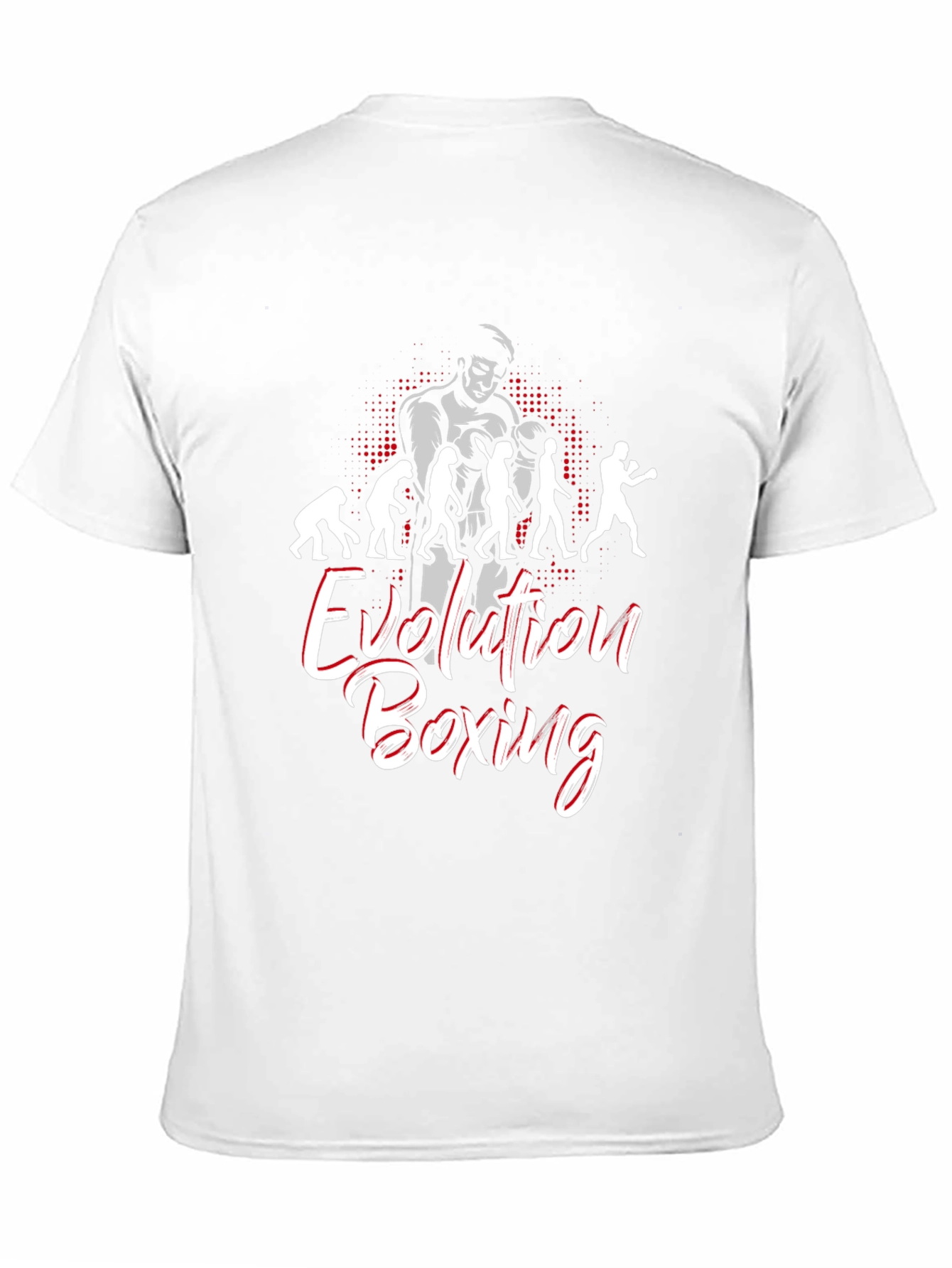 Black Evolution Boxing Graphic T-Shirt view 11