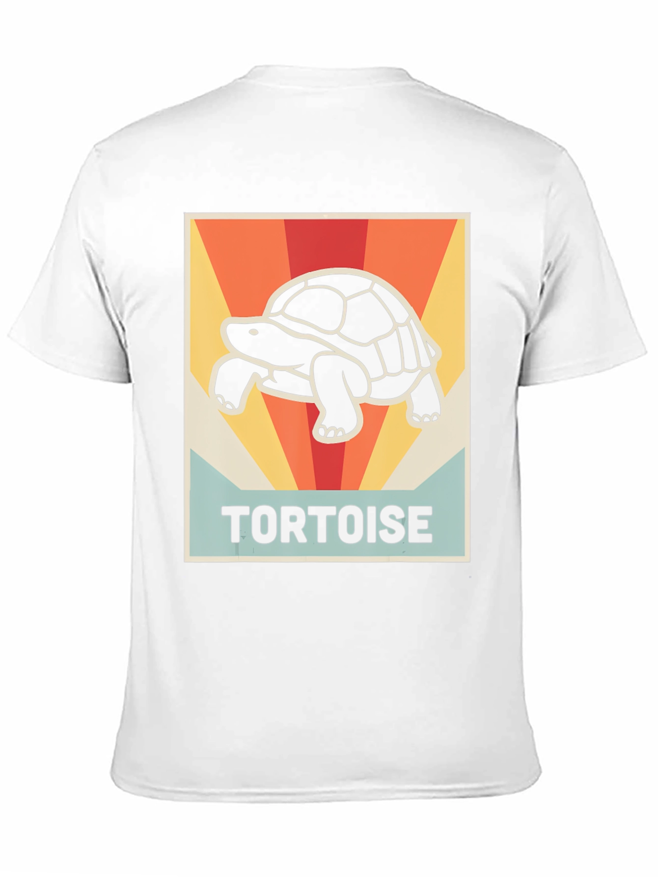 Black Retro Tortoise Graphic Tee - Vintage Style Shirt view 11