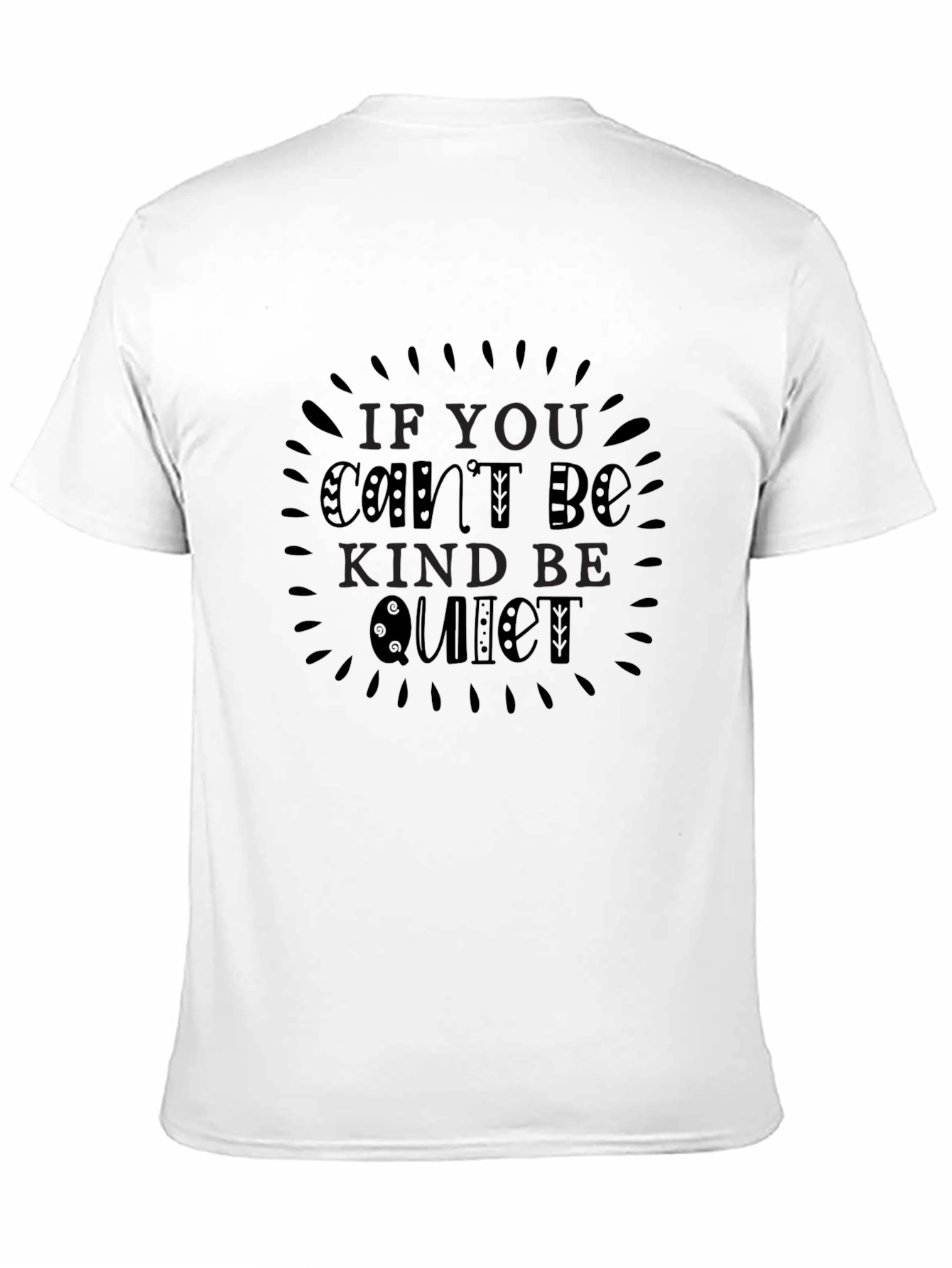 Black Kindness Graphic Tee - If You Can't Be Kind view 11