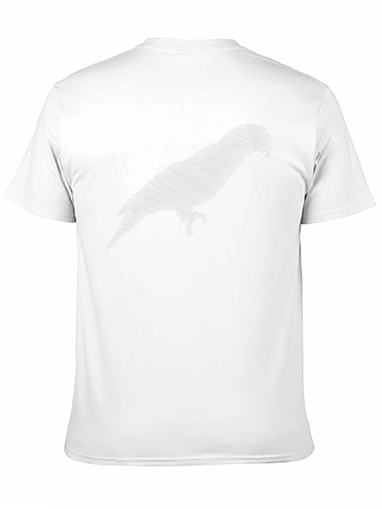 Black Parrot Silhouette Graphic Tee - Black view 11