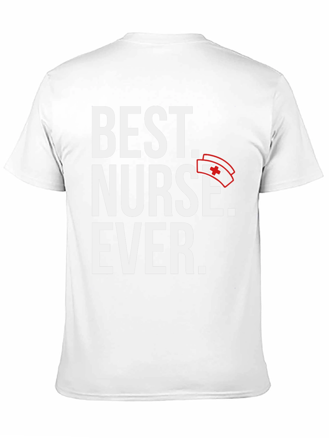 Black Best Nurse Ever Graphic T-Shirt view 11