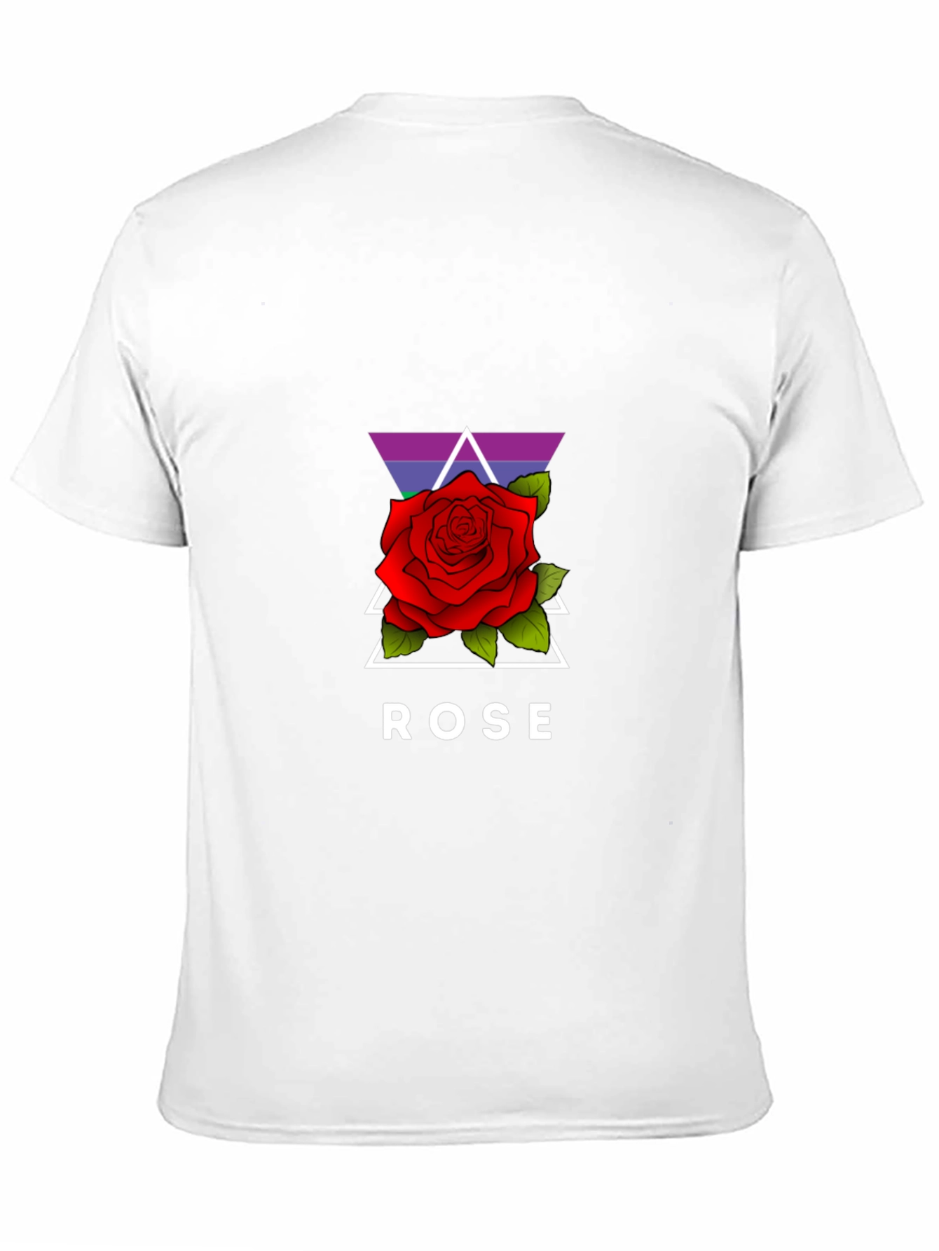 Black Rose Graphic Black T-Shirt view 11