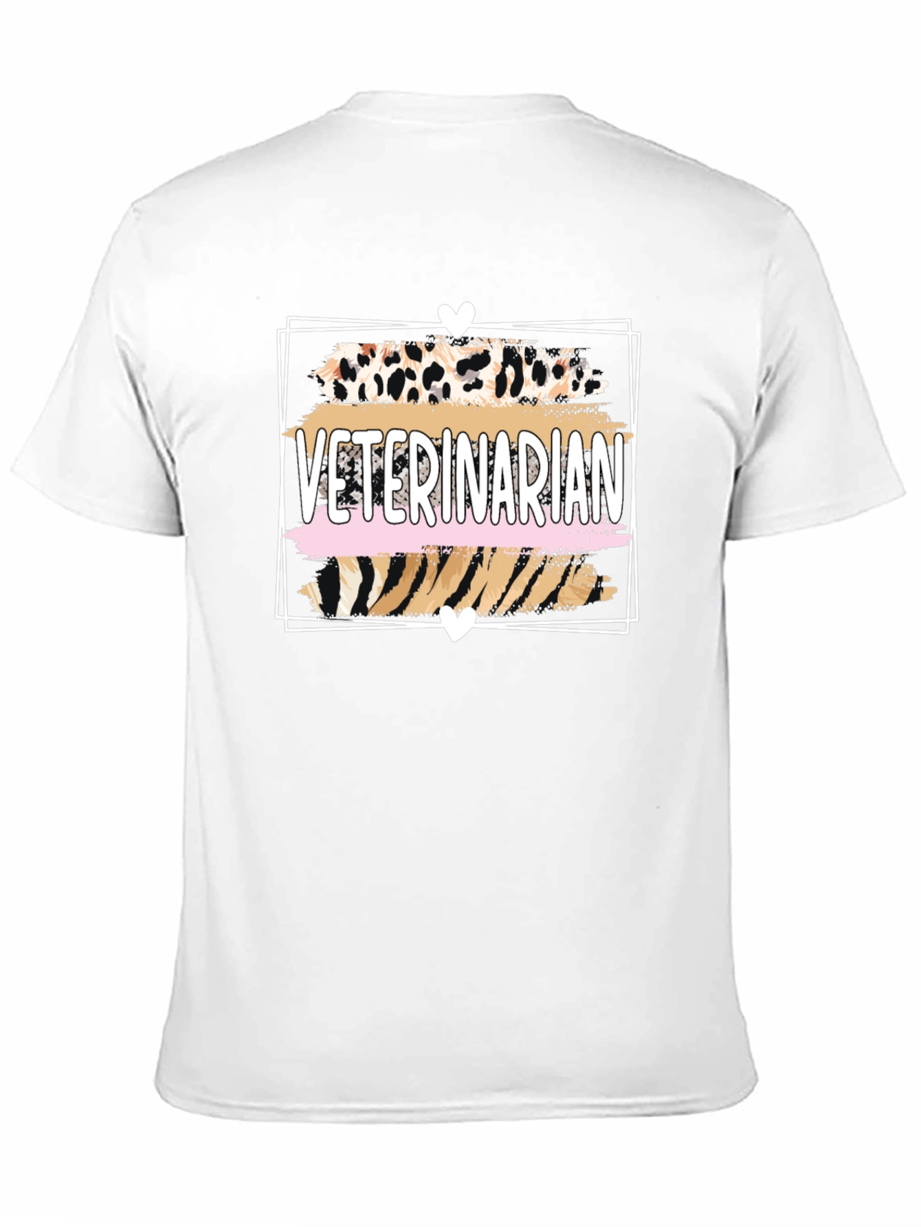 Black Veterinarian Graphic T-Shirt view 11