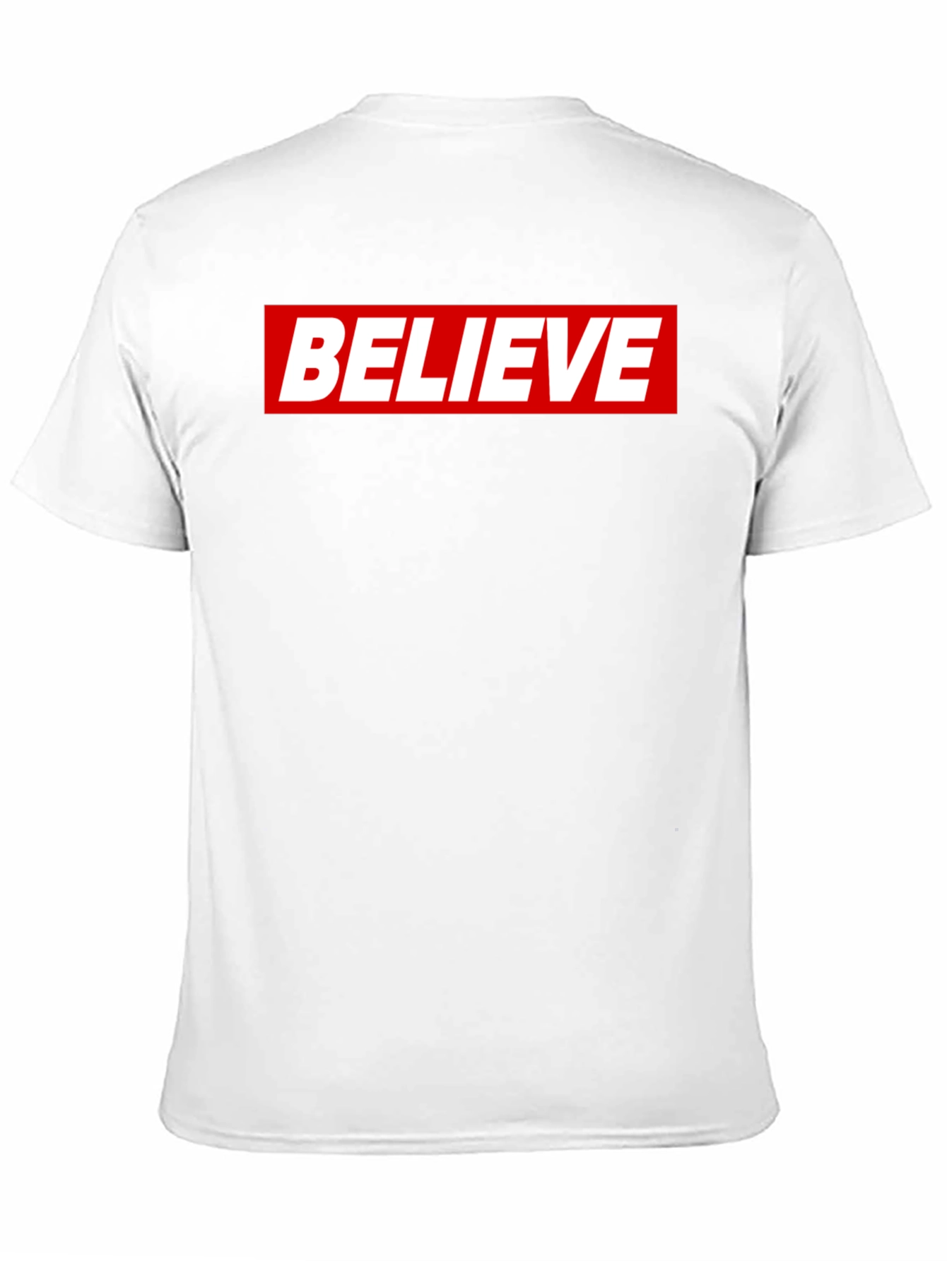 Believe Graphic Tee - Classic Crew Neck - 11