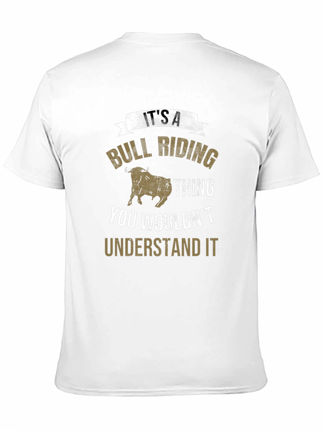 Black Bull Riding Thing T-Shirt view 11