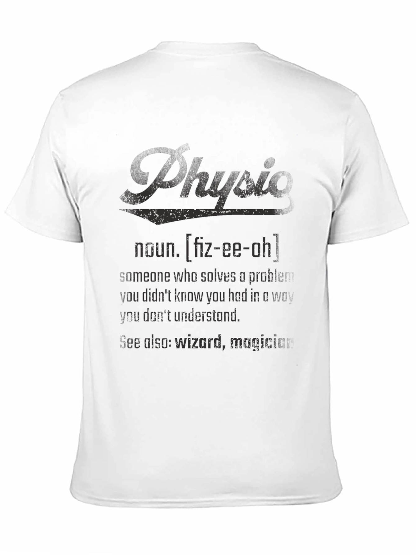 Black Physicist Definition T-Shirt view 11