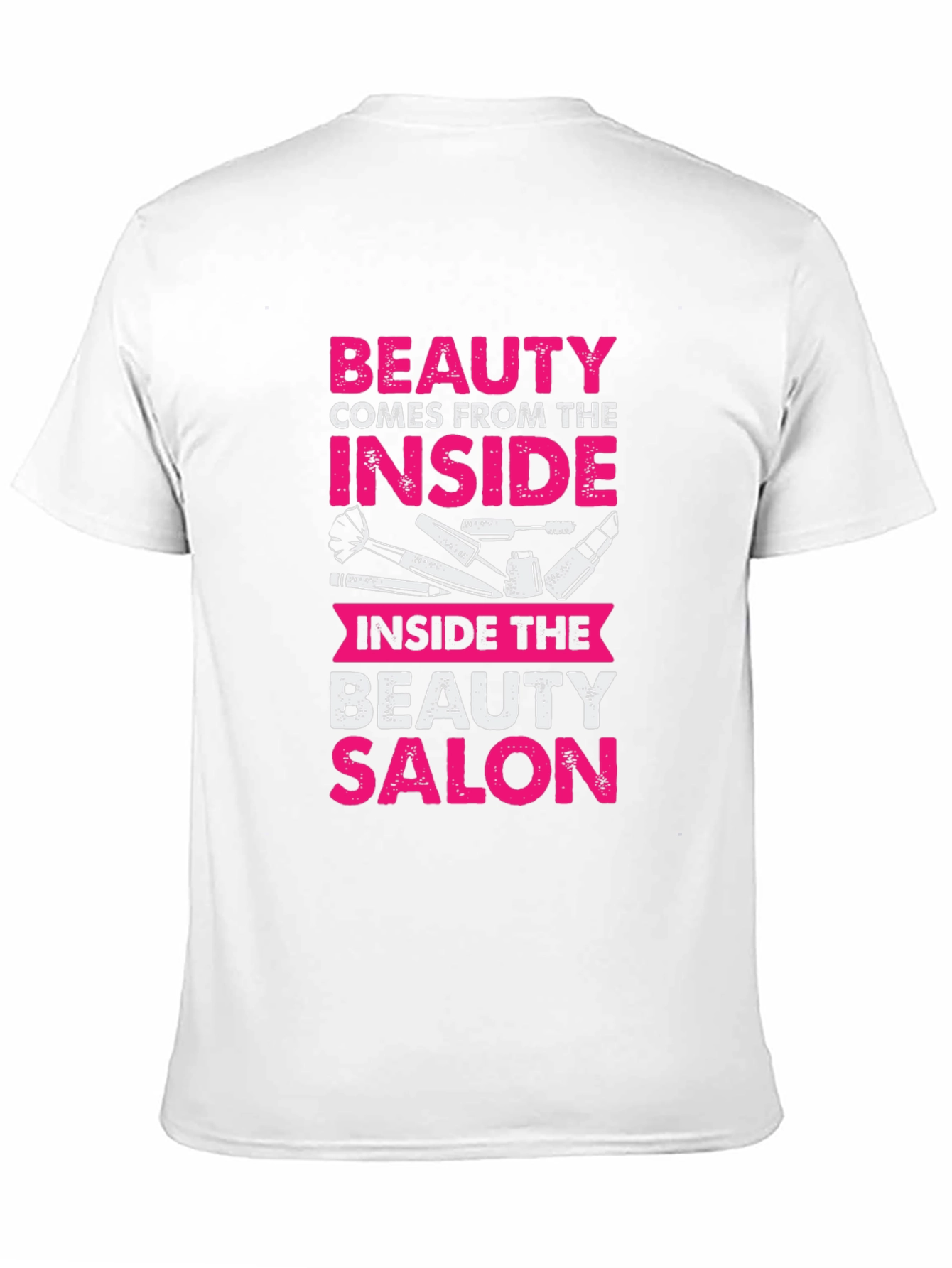 Beauty Salon Inside Print Graphic T-Shirt - 11
