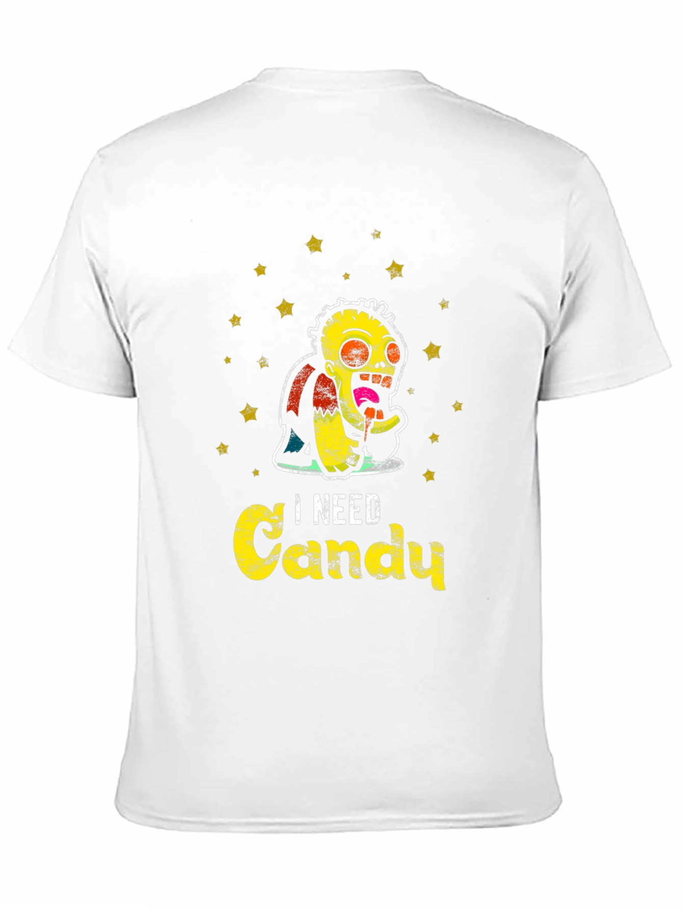 Zombie 'I Need Candy' Graphic T-Shirt - 11