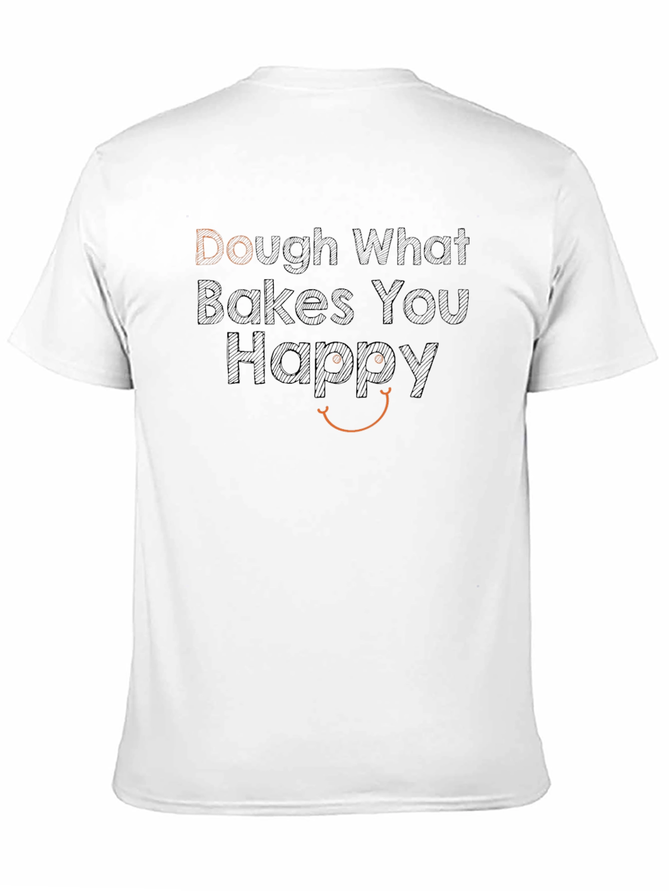 Black Dough What Bakes You Happy Graphic Tee - Black view 11