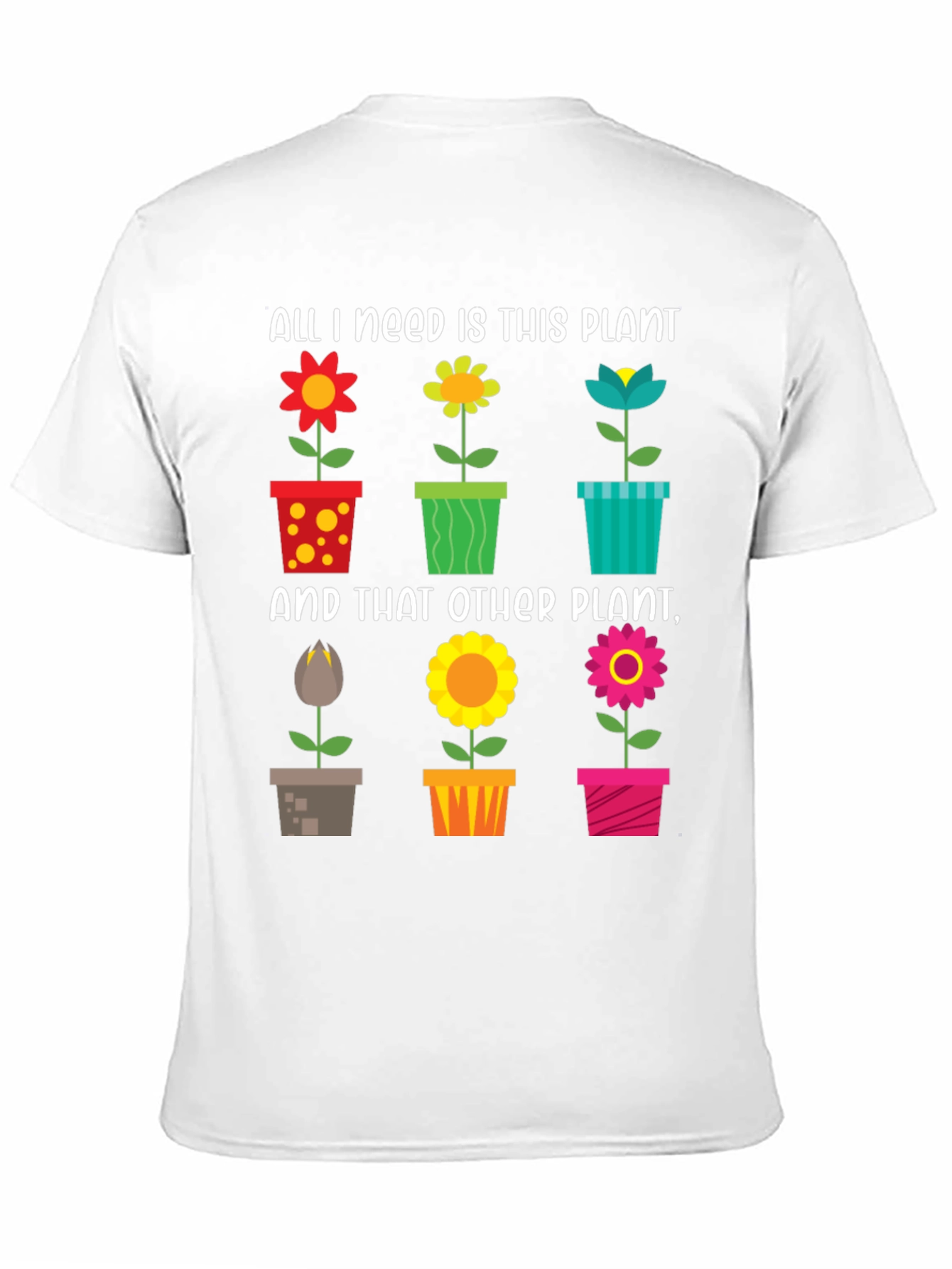 Black Plant Lover T-Shirt - Gardener Gift view 11