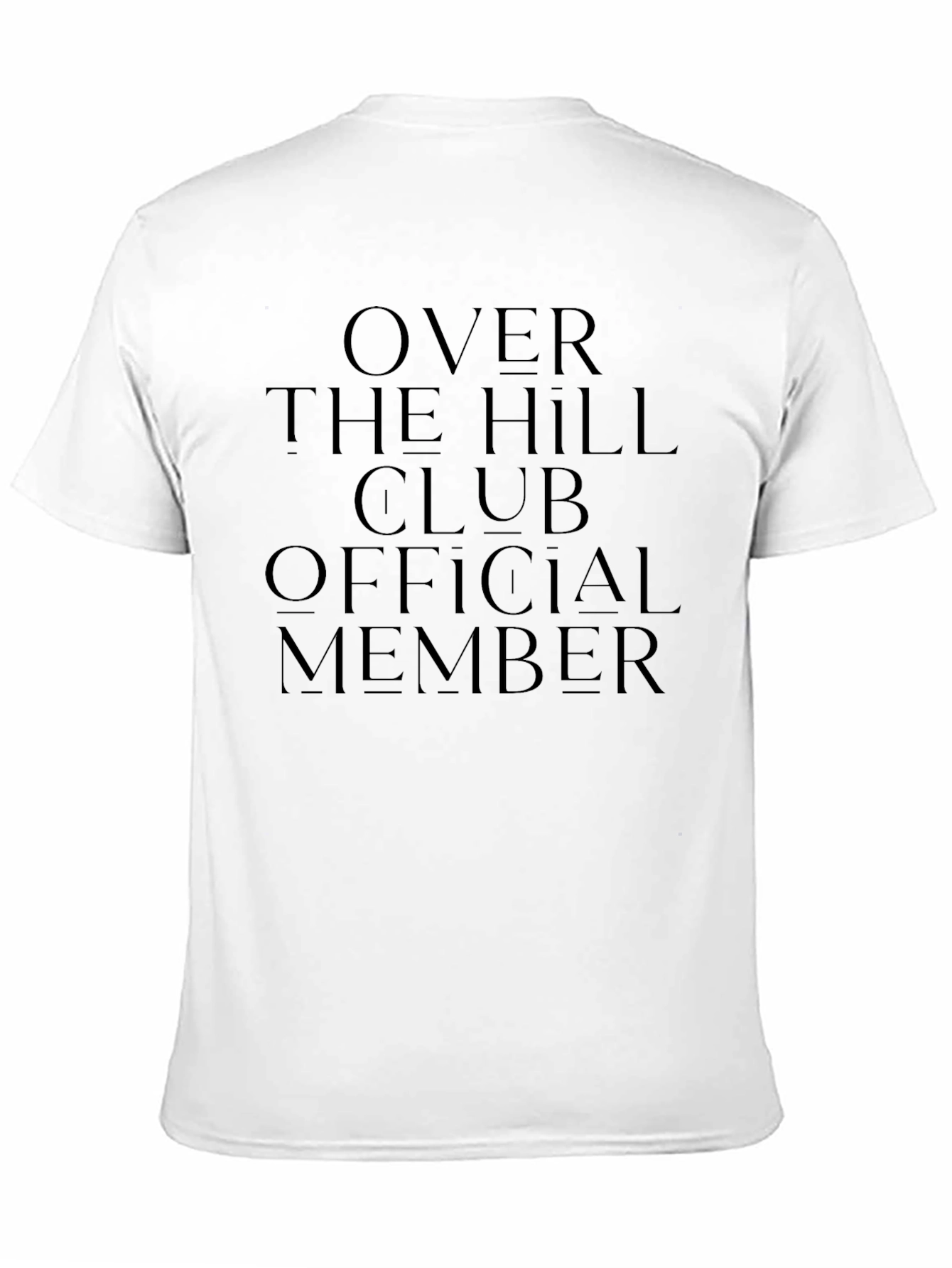 Black Over The Hill Club T-Shirt view 11
