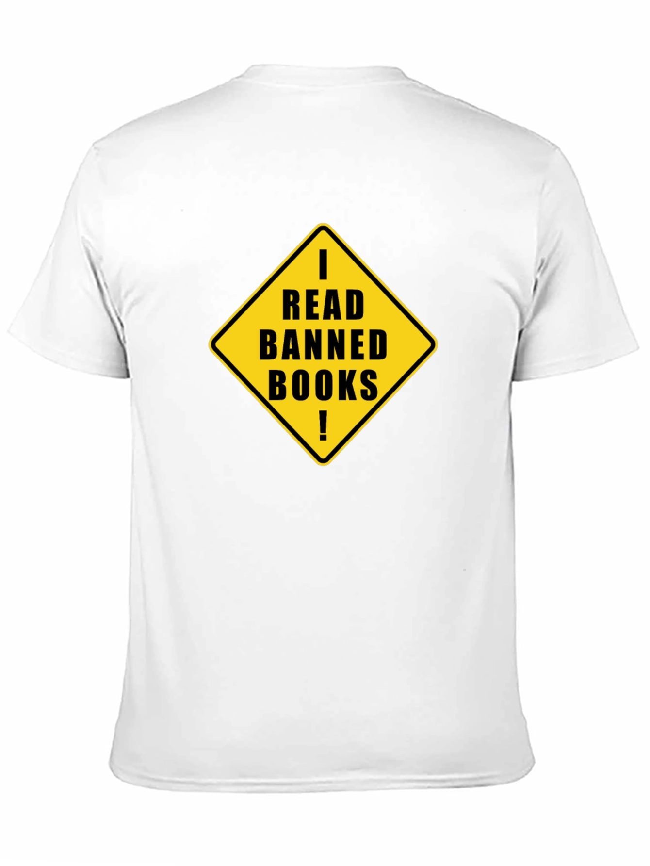 Black I Read Banned Books T-Shirt - Black view 11