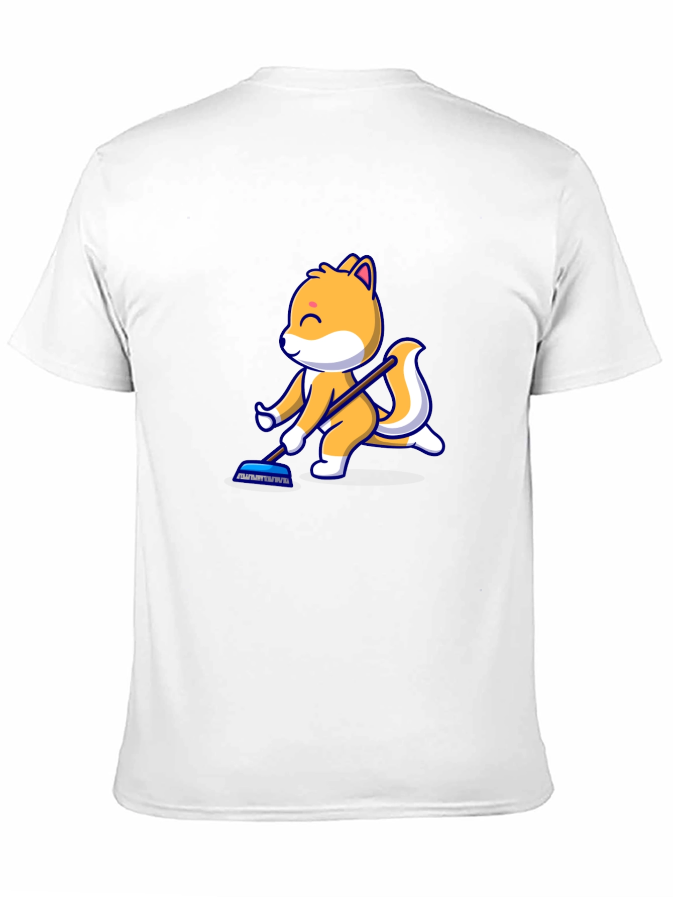 Black Cartoon Squirrel T-Shirt - Black view 11