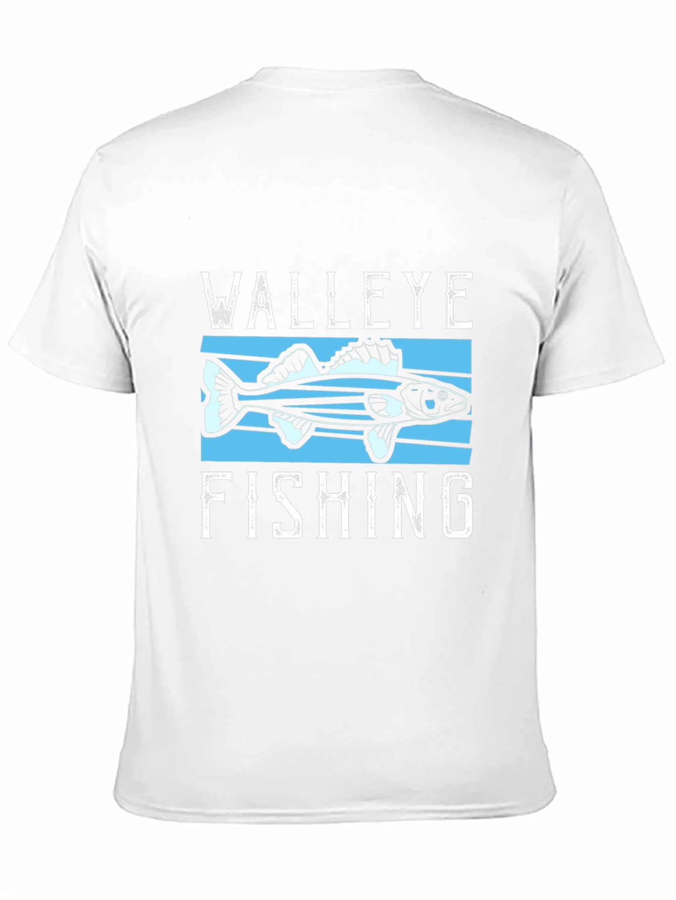Black Walleye Fishing T-Shirt view 11