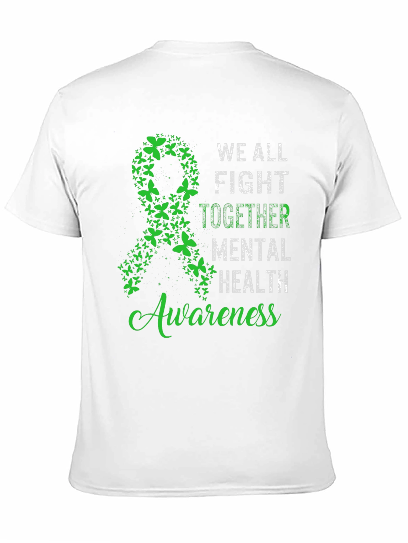 Black Mental Health Awareness T-Shirt view 11