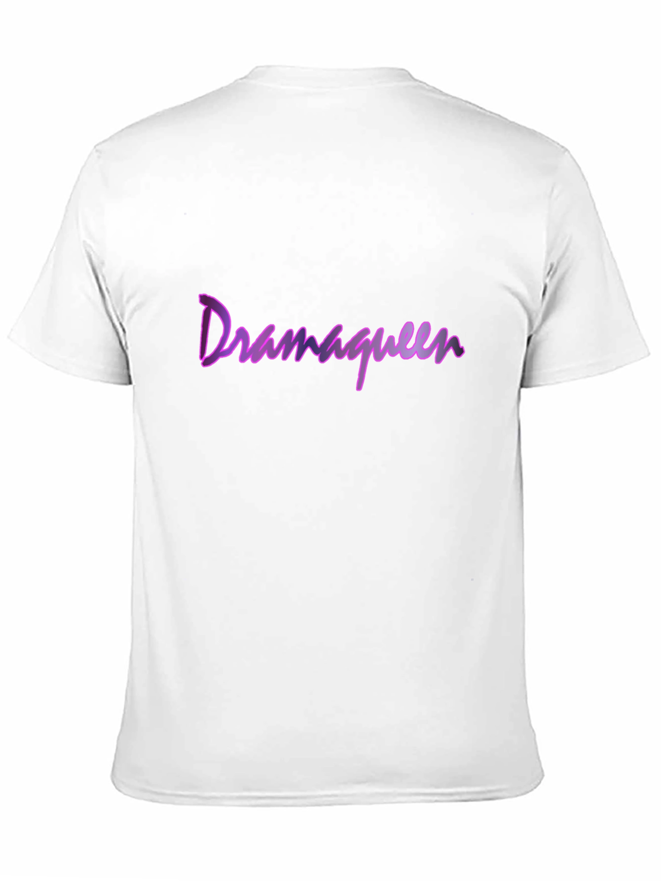 Black Drama Queen Graphic Tee - Unisex Black T-Shirt view 11