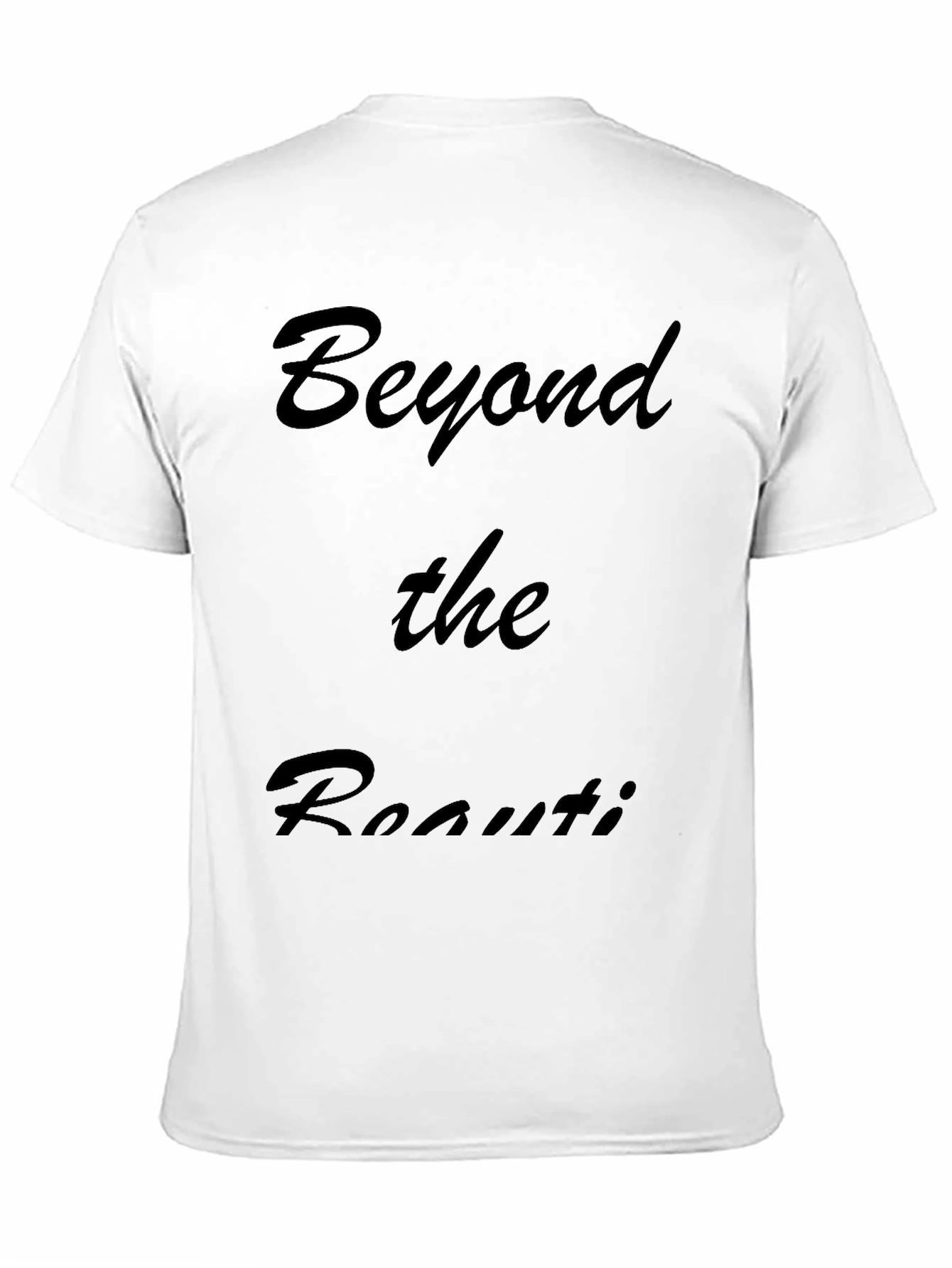 Black Beyond the Routine Black Graphic Tee view 11