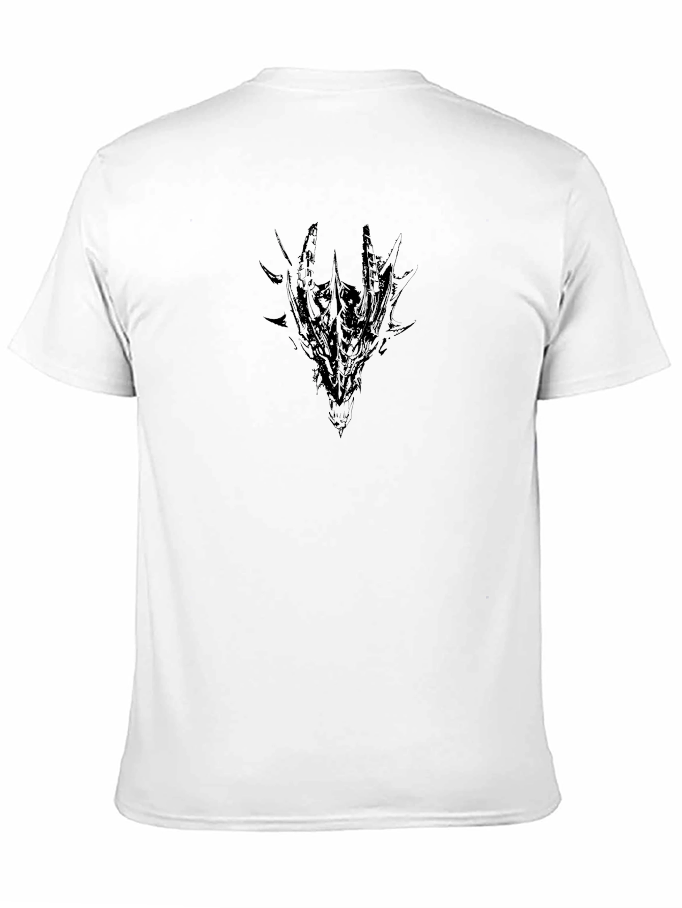 Black Black Dragon Graphic Tee - Men's Casual Top view 11