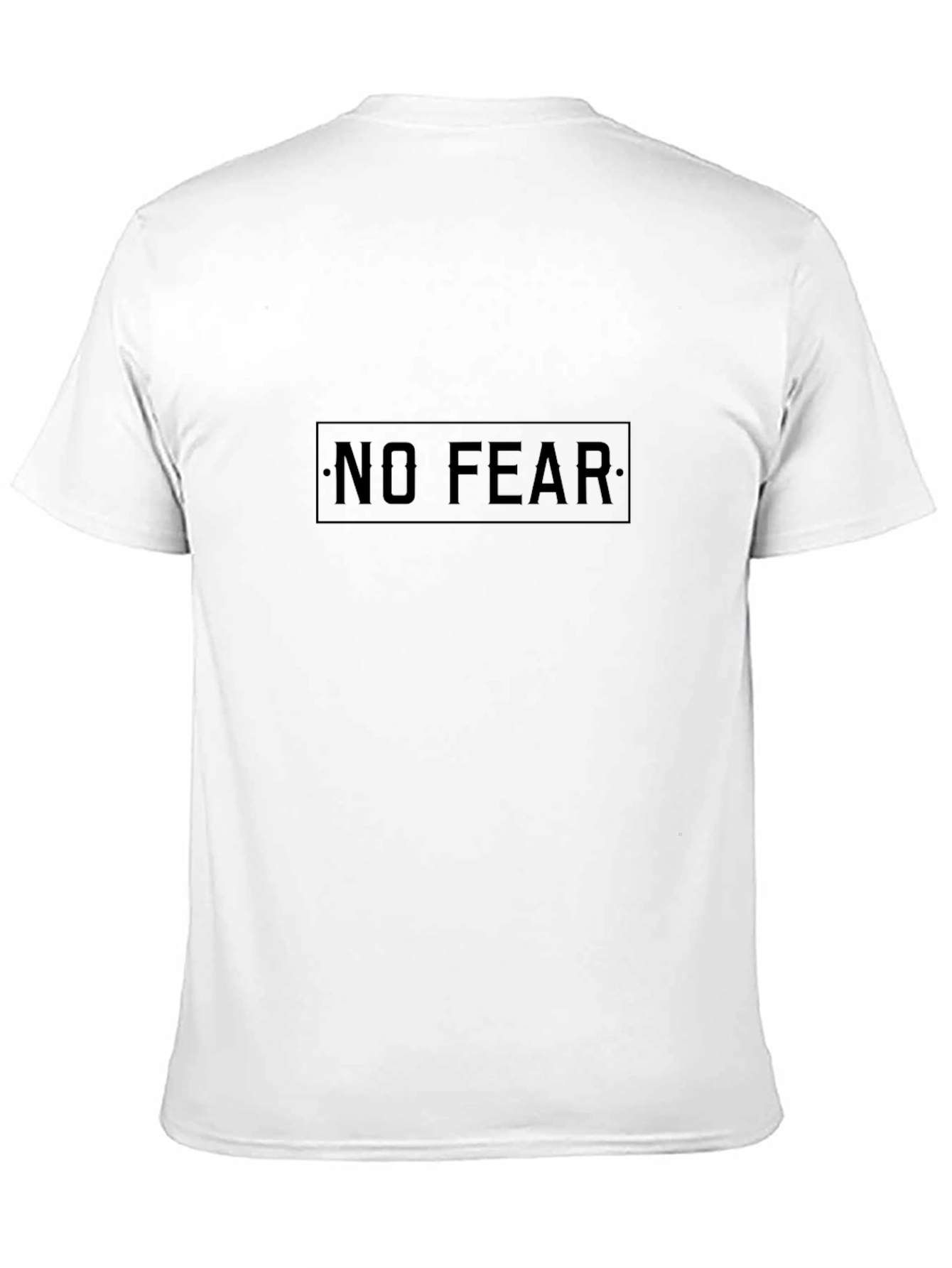 Black No Fear Graphic Black T-Shirt view 11