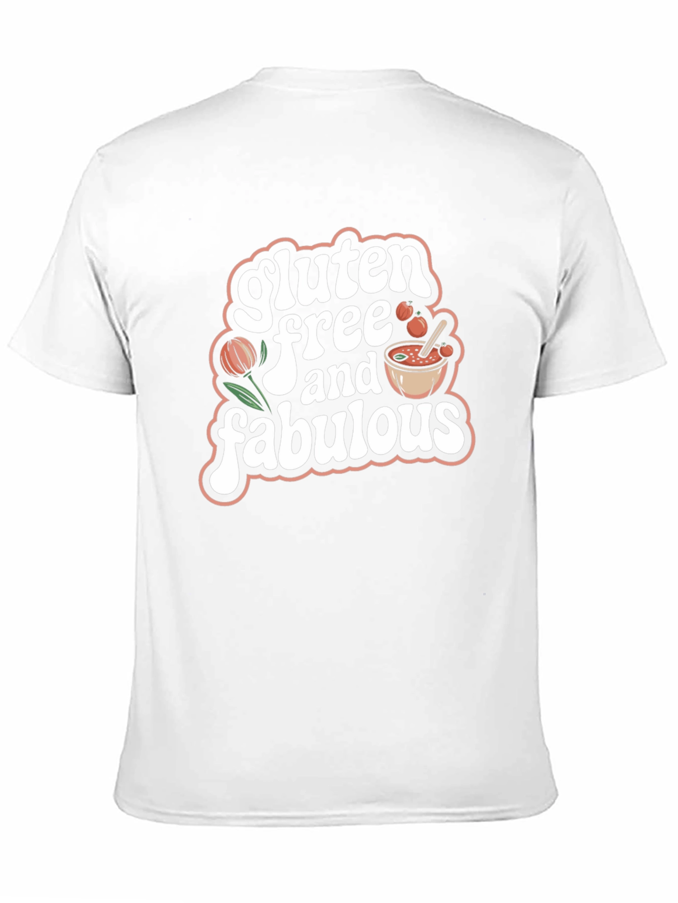 Black Gluten Free & Fabulous Graphic Tee view 11