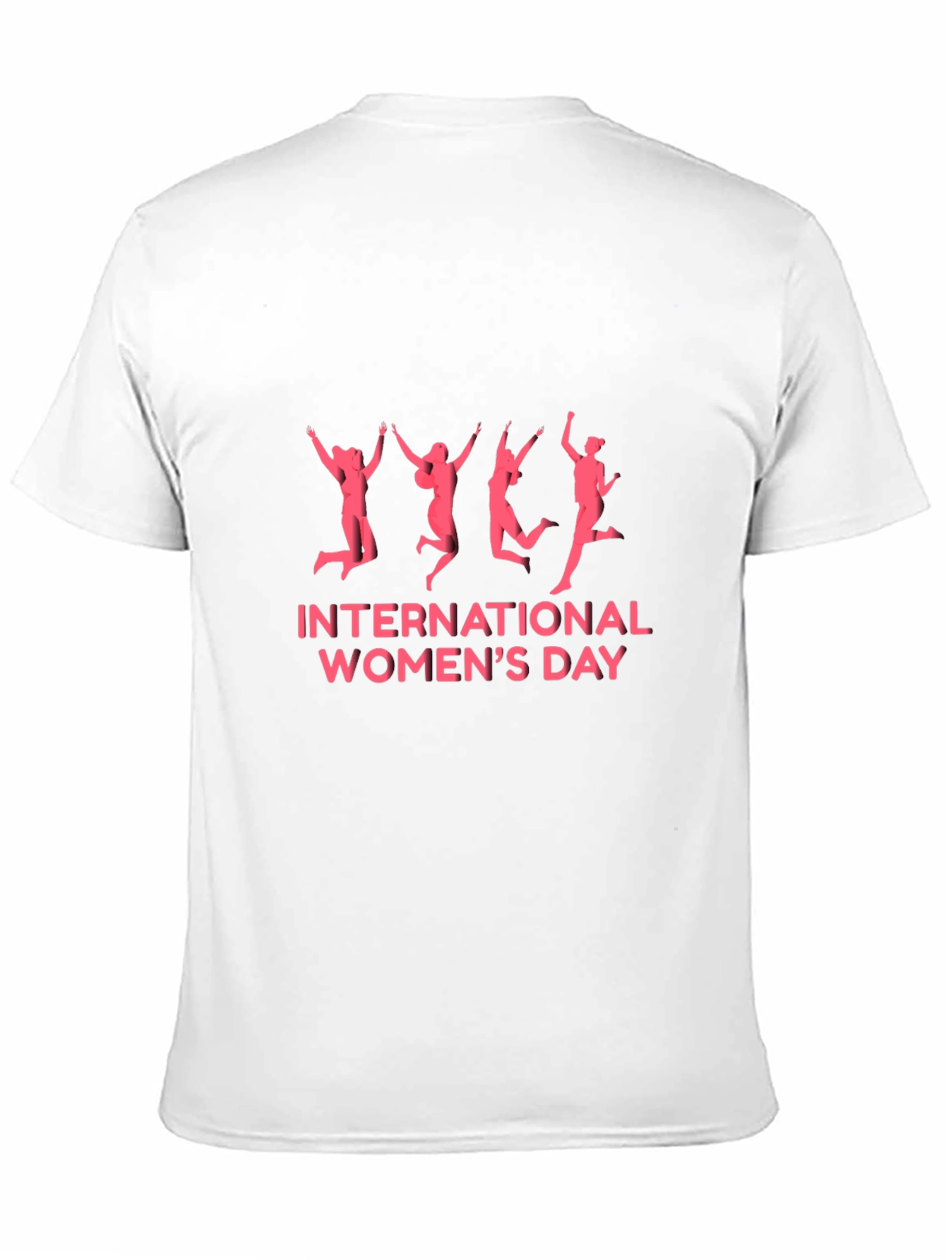 Black International Women's Day Black T-Shirt view 11