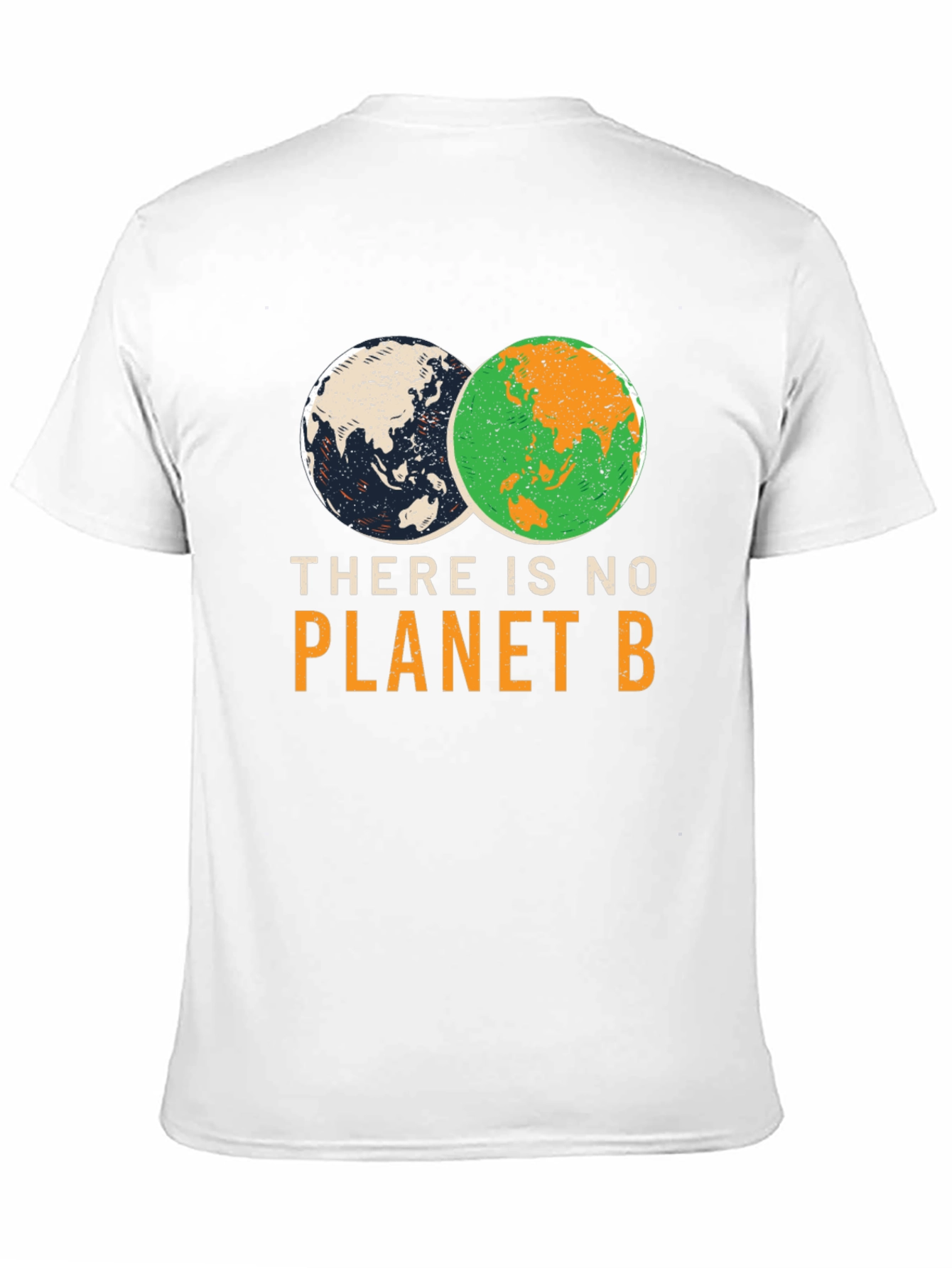 Black There Is No Planet B Graphic T-Shirt view 11