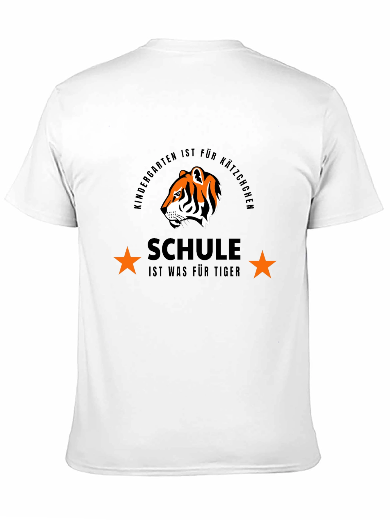 Black Kindergarten Tigers T-Shirt: School Graphic Tee view 11