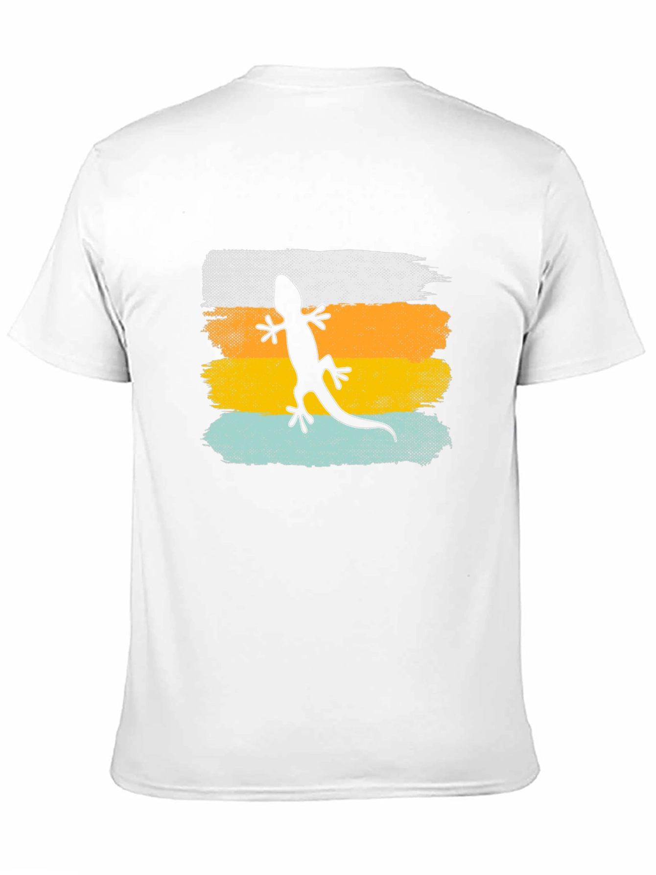 Black Retro Lizard Graphic Tee view 11