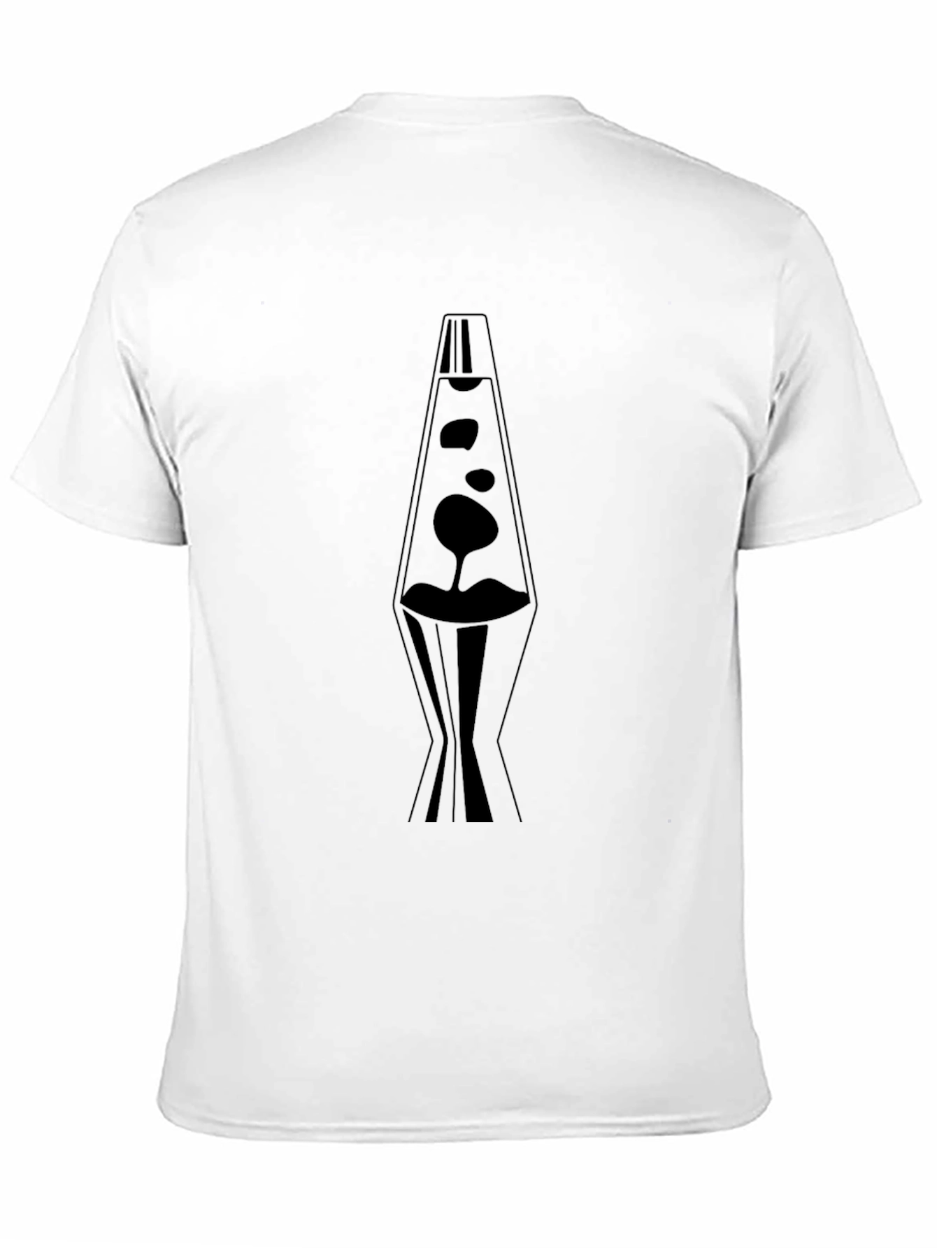 Black Lava Lamp Graphic Tee - Black view 11