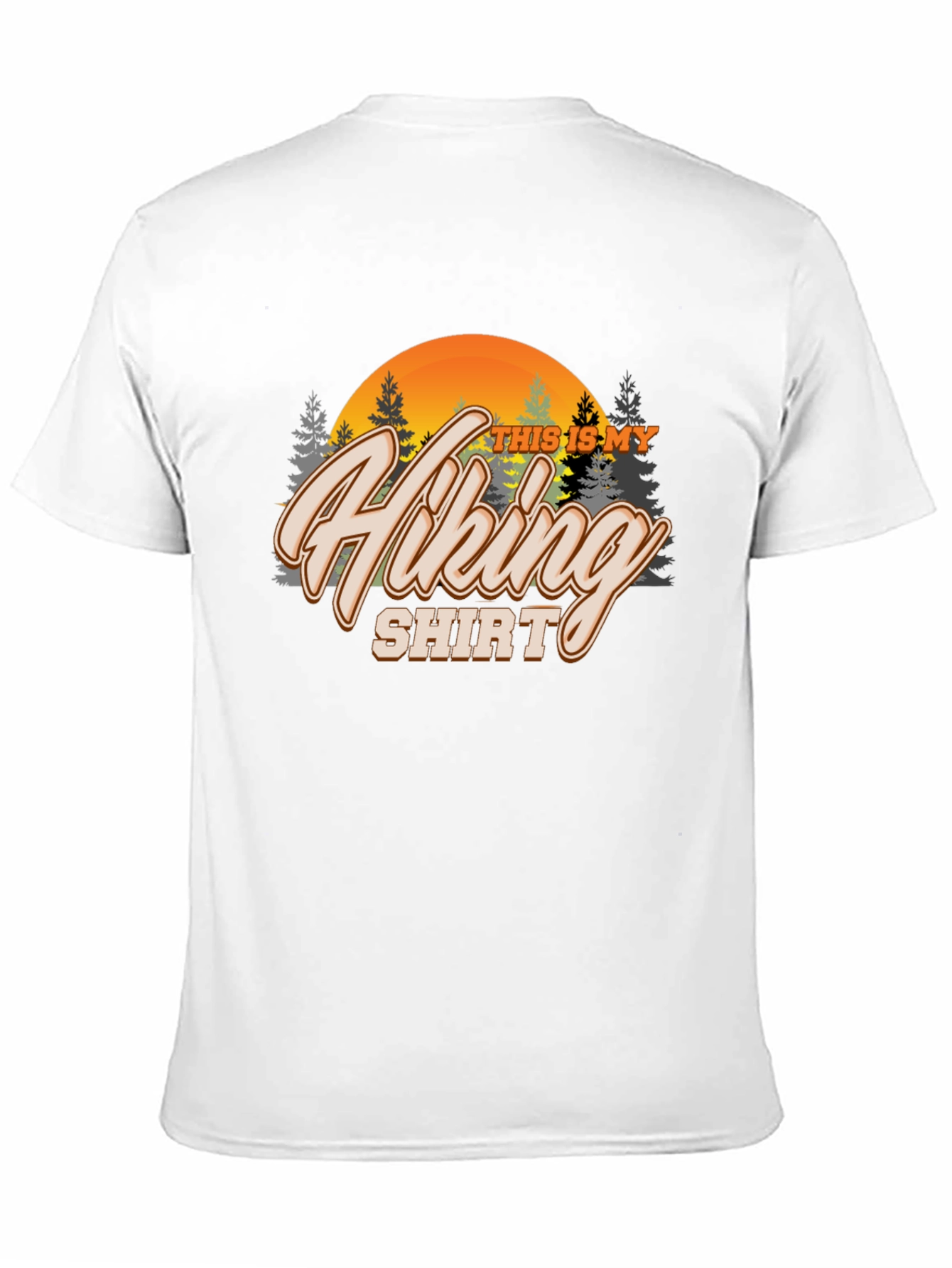 Black Hiking Shirt - Black T-Shirt for Outdoor Adventures view 11