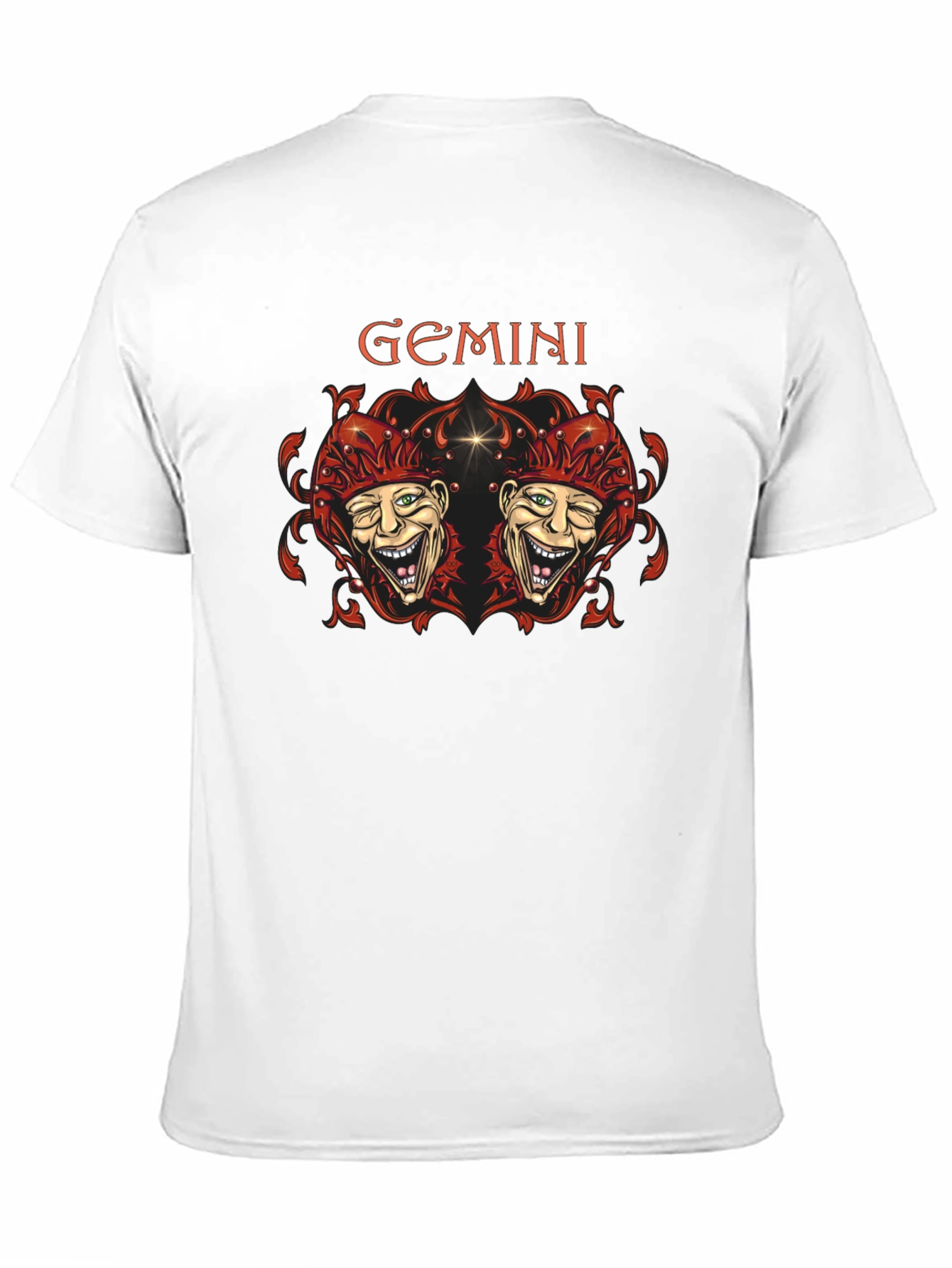 Gemini Twin Joker Graphic Tee - Black - 11