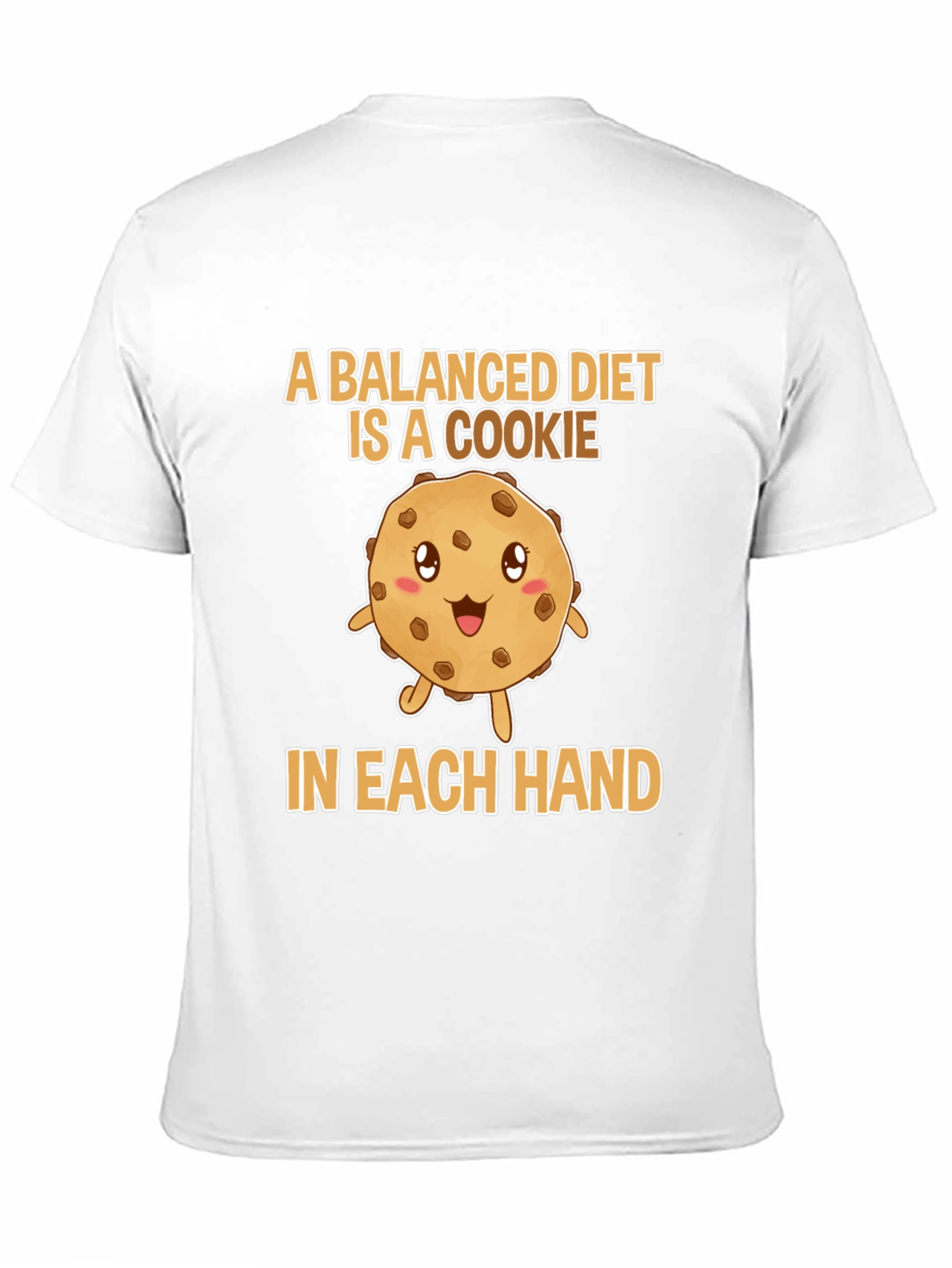 Black Cookie Balanced Diet T-Shirt view 11
